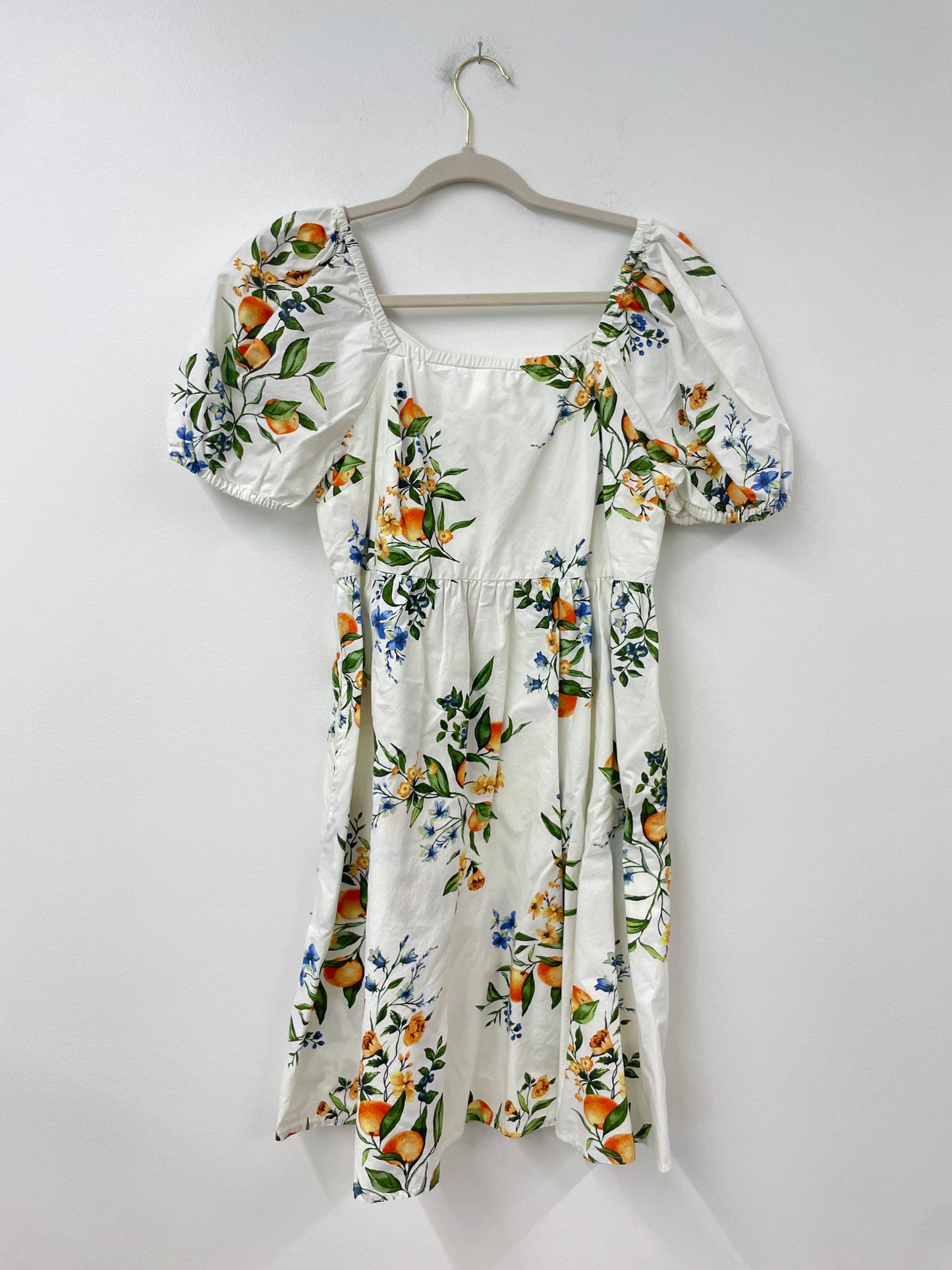 Time and Tru puffed sleeve tie back mini dress Size S / EUC
