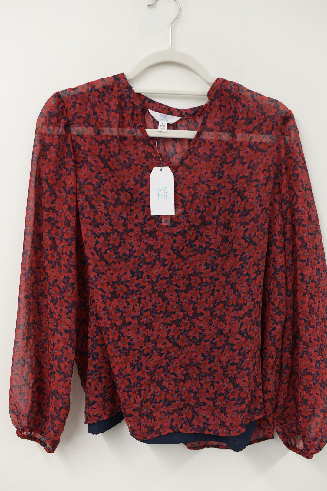 Time and Tru blouse Size S/ NWT