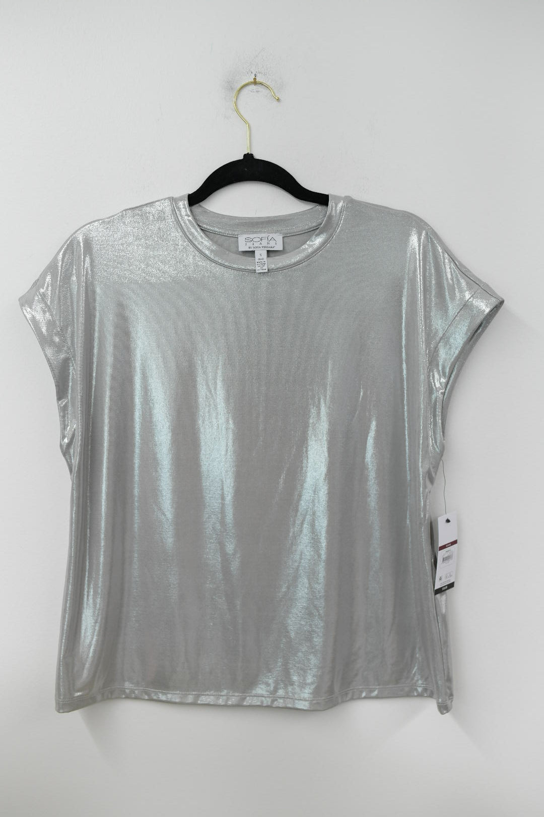 Sofia shimmer tee Size S / NWT