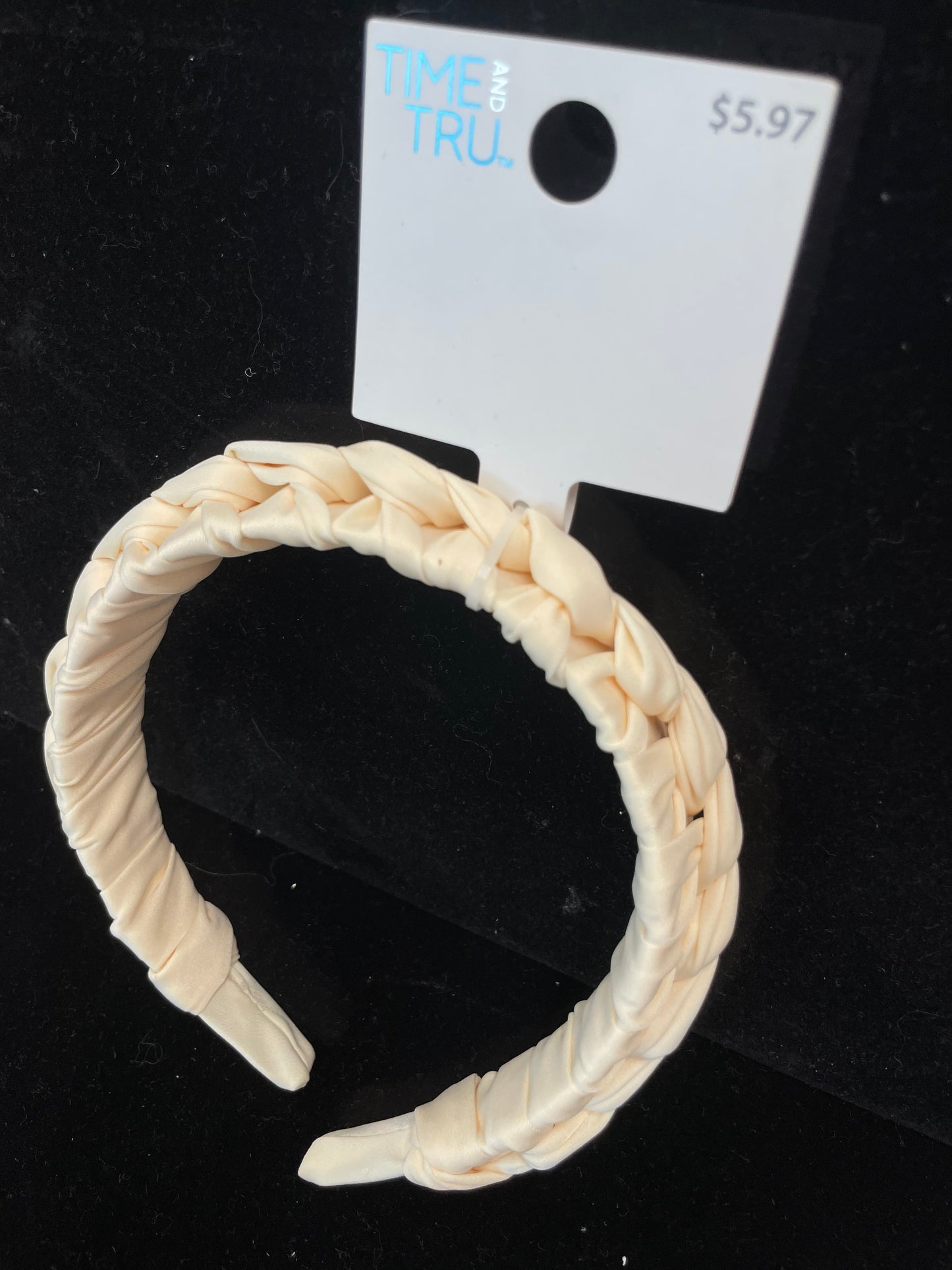 Time and Tru braided headband