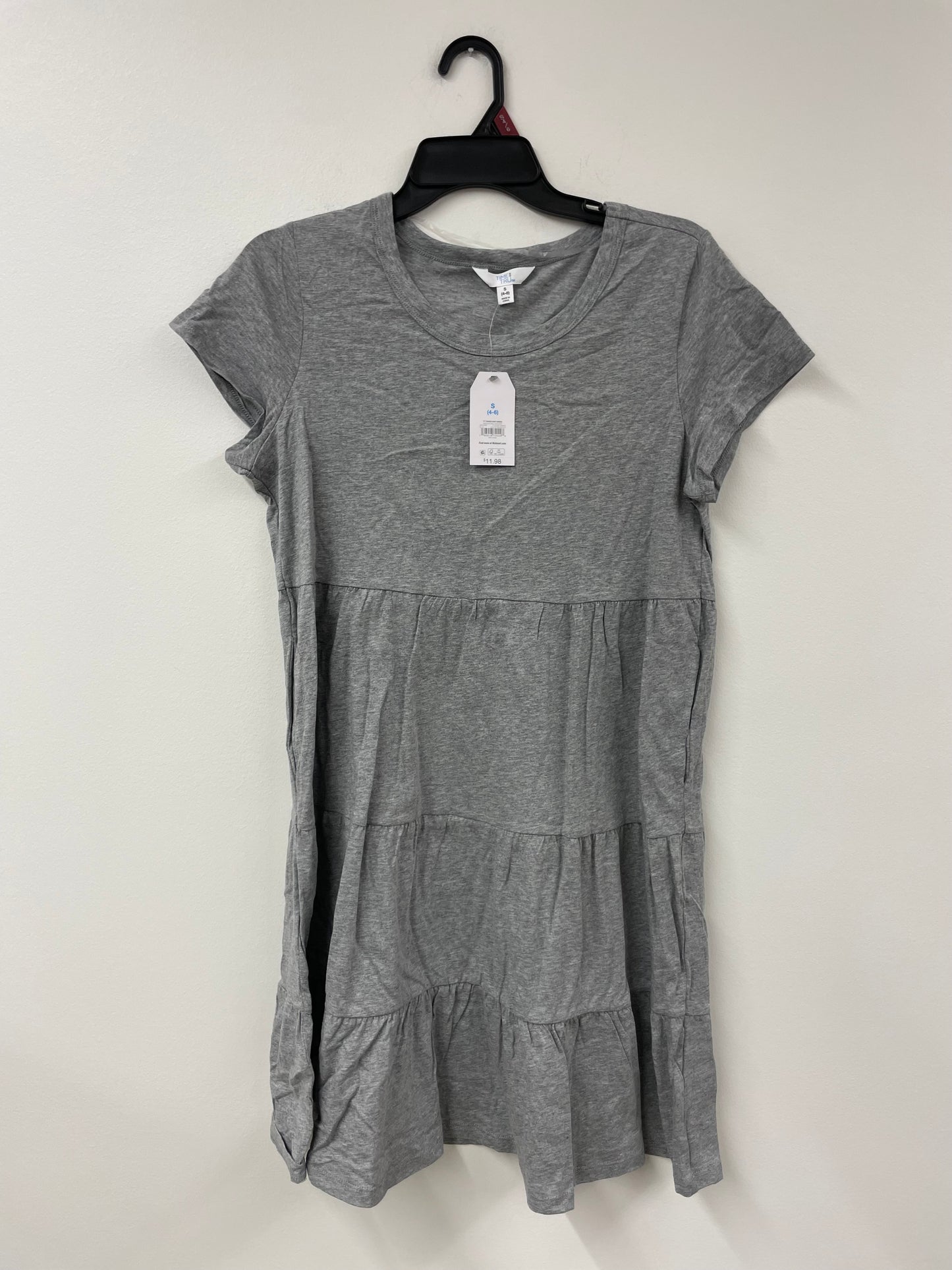 Time and Tru tiered knit mini dress Size S / NWT