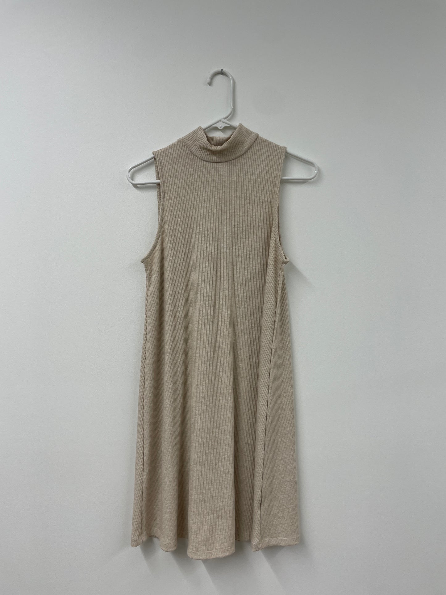 Time and Tru ribbed sleeveless mini dress Size S /EUC