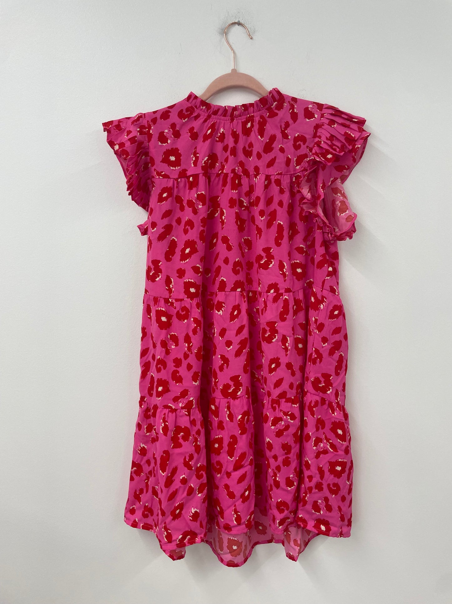 JODIFL ruffle sleeve mini dress Size S / NWT