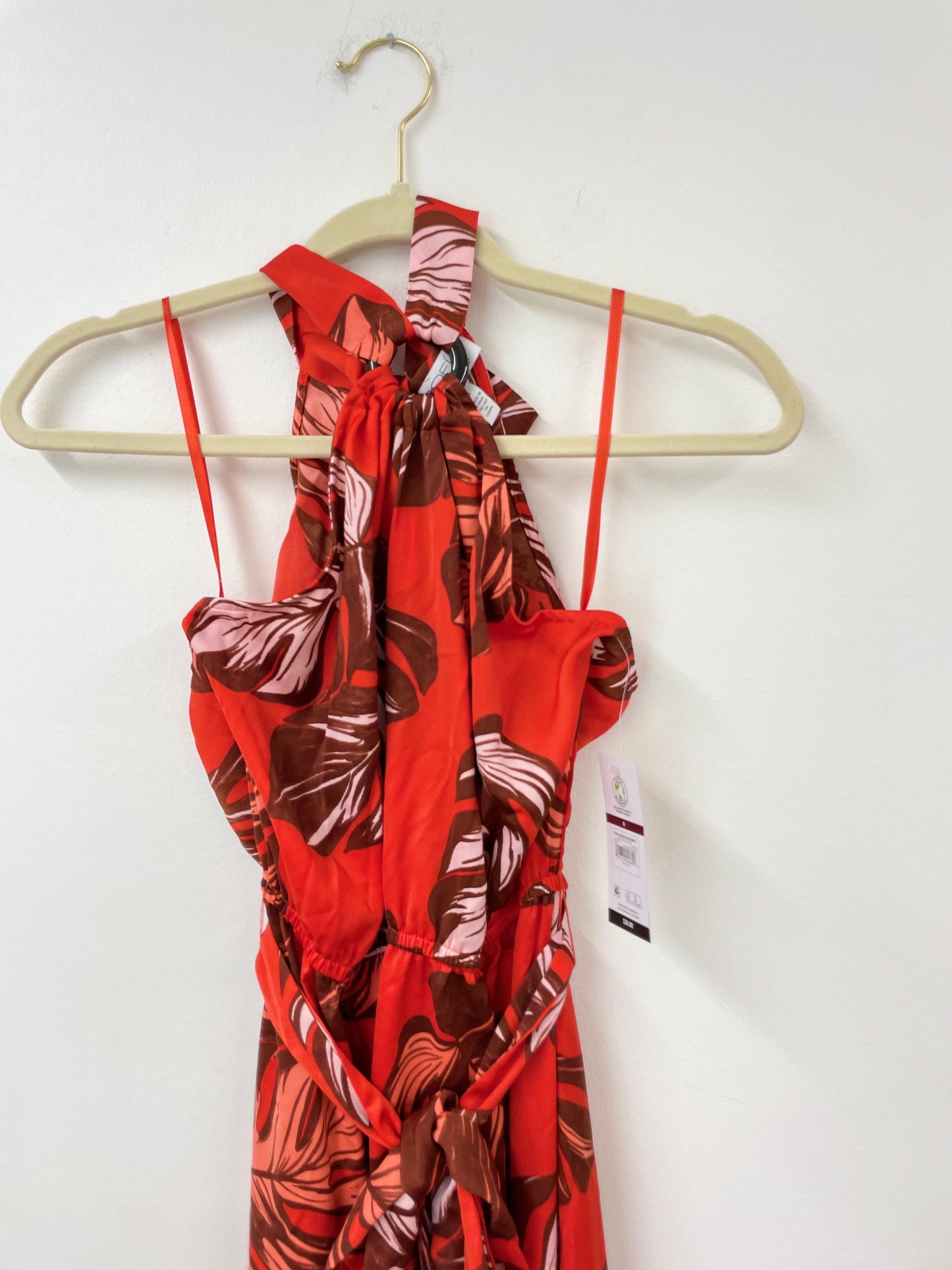 Sofia halter top midi dress Size S / NWT