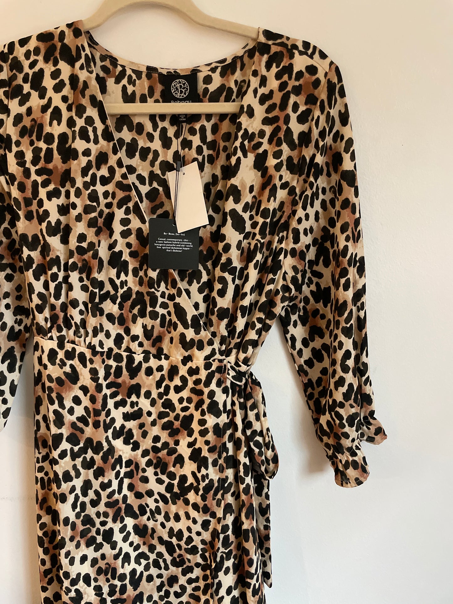 Bobeau 3/4 Sleeve midi dress Size M / NWT