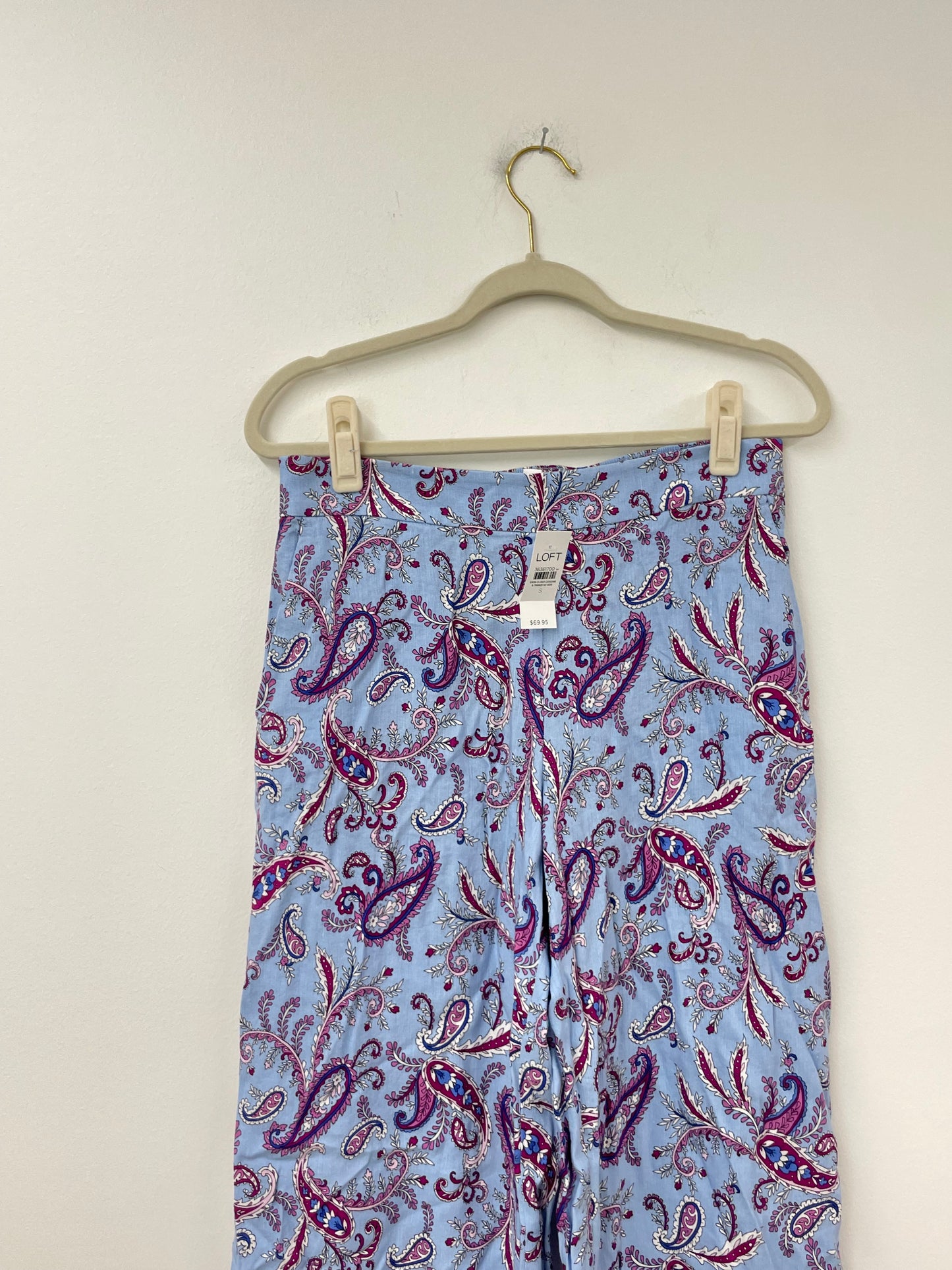 Loft pull on wide leg pants Size S / NWT