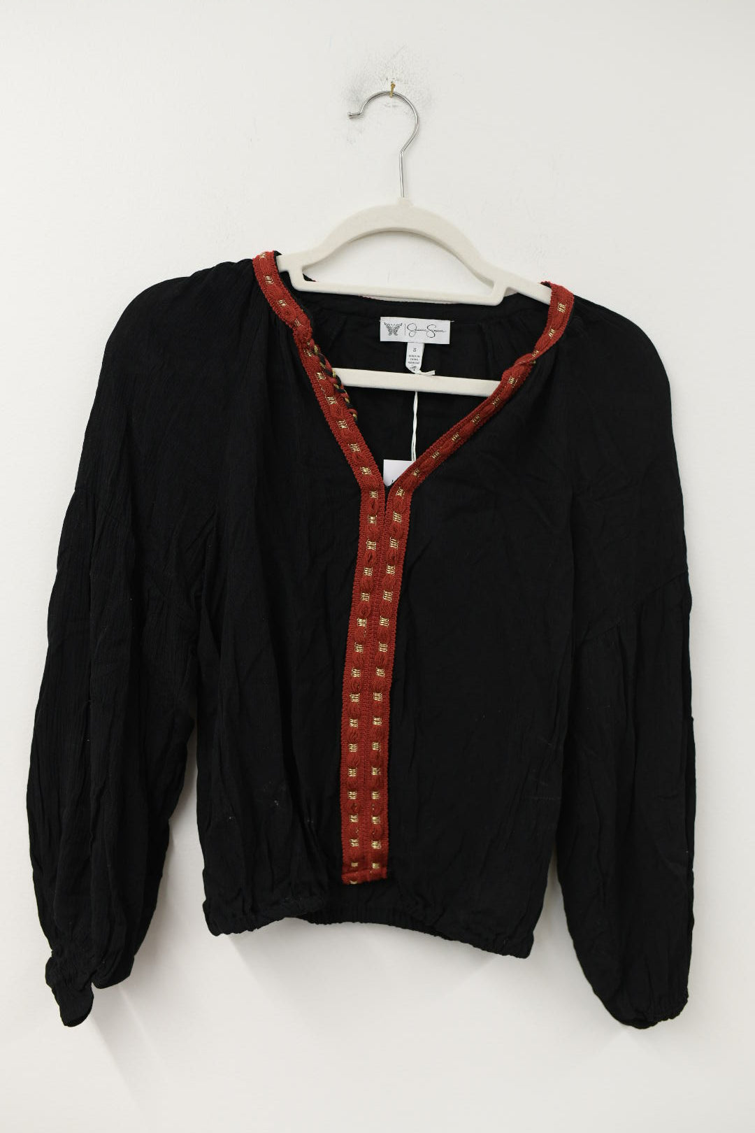 Jessica Simpson long sleeve blouse Size S \ NWT
