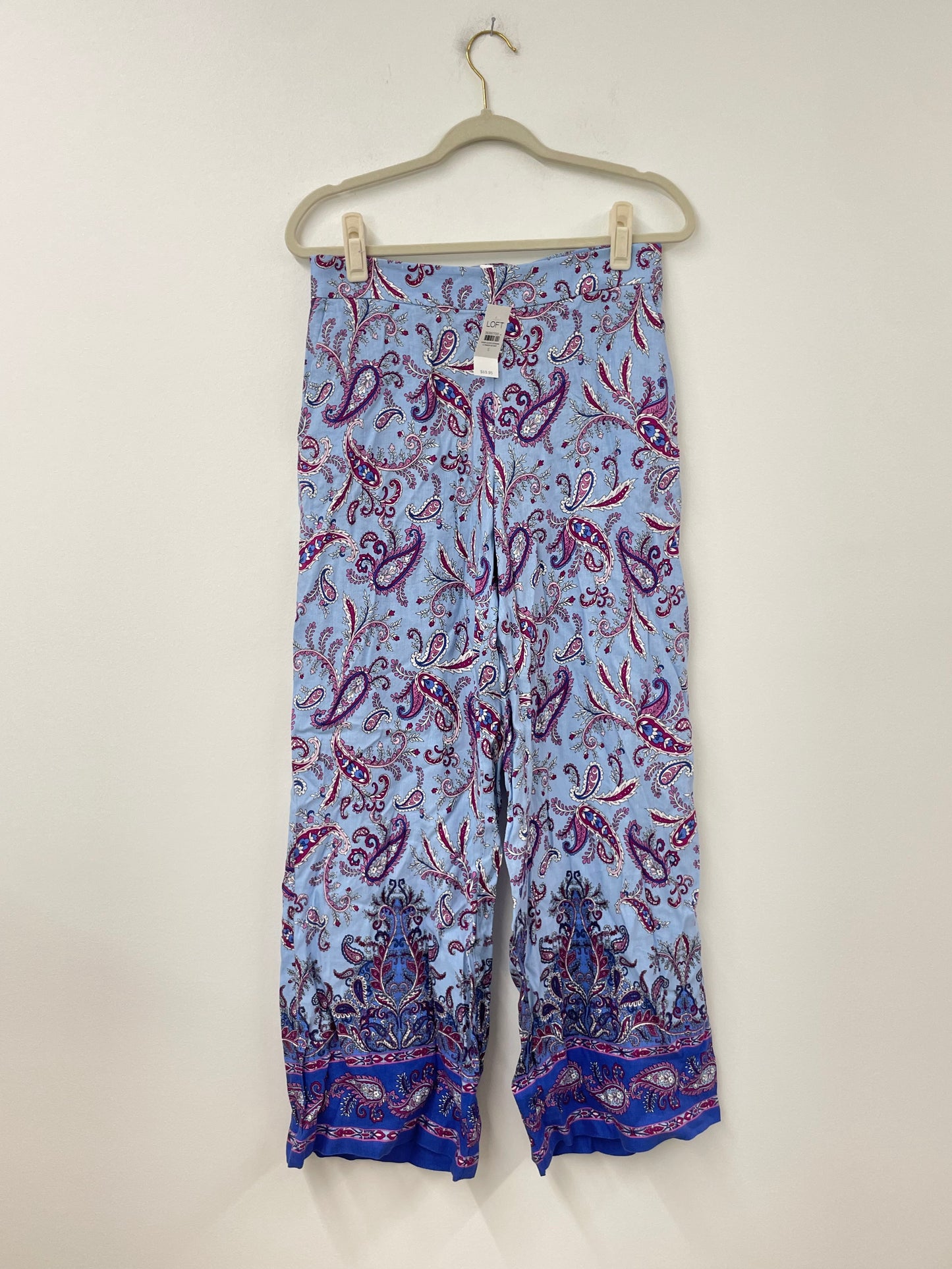 Loft pull on wide leg pants Size S / NWT