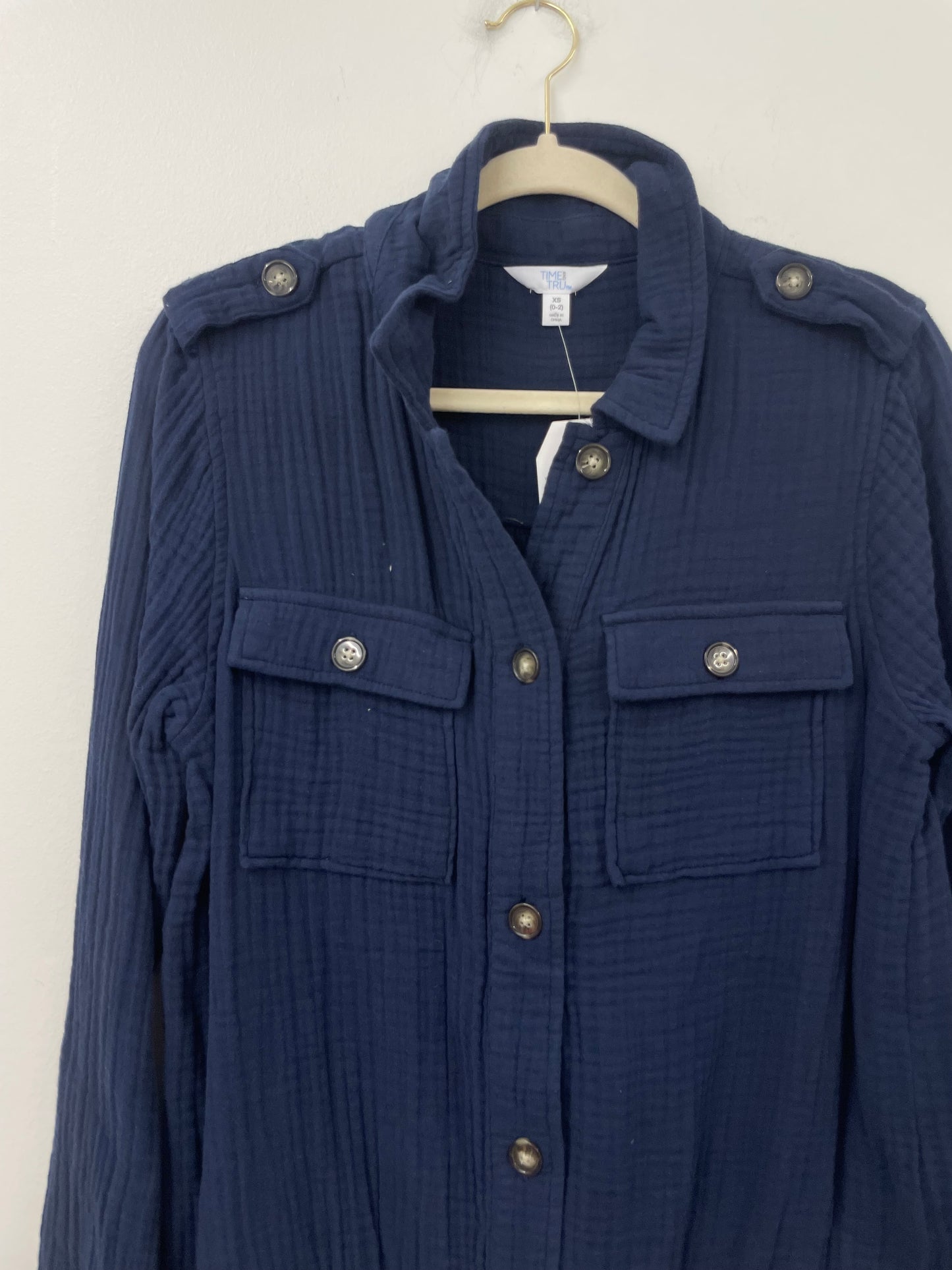Time and Tru soft utility jacket Size XS / NWT