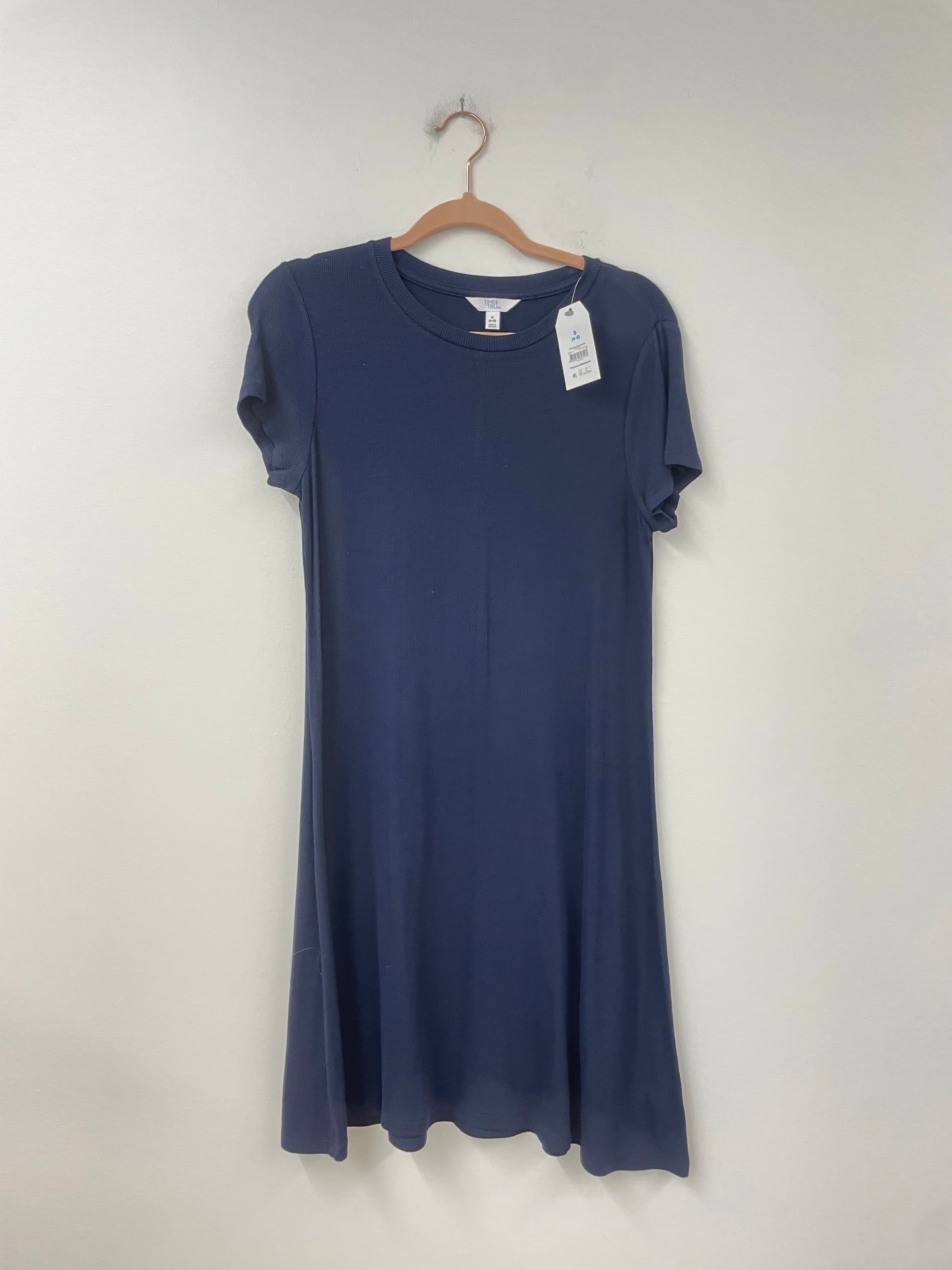 Time and Tru rubbed knit swing dress Size S / NWT