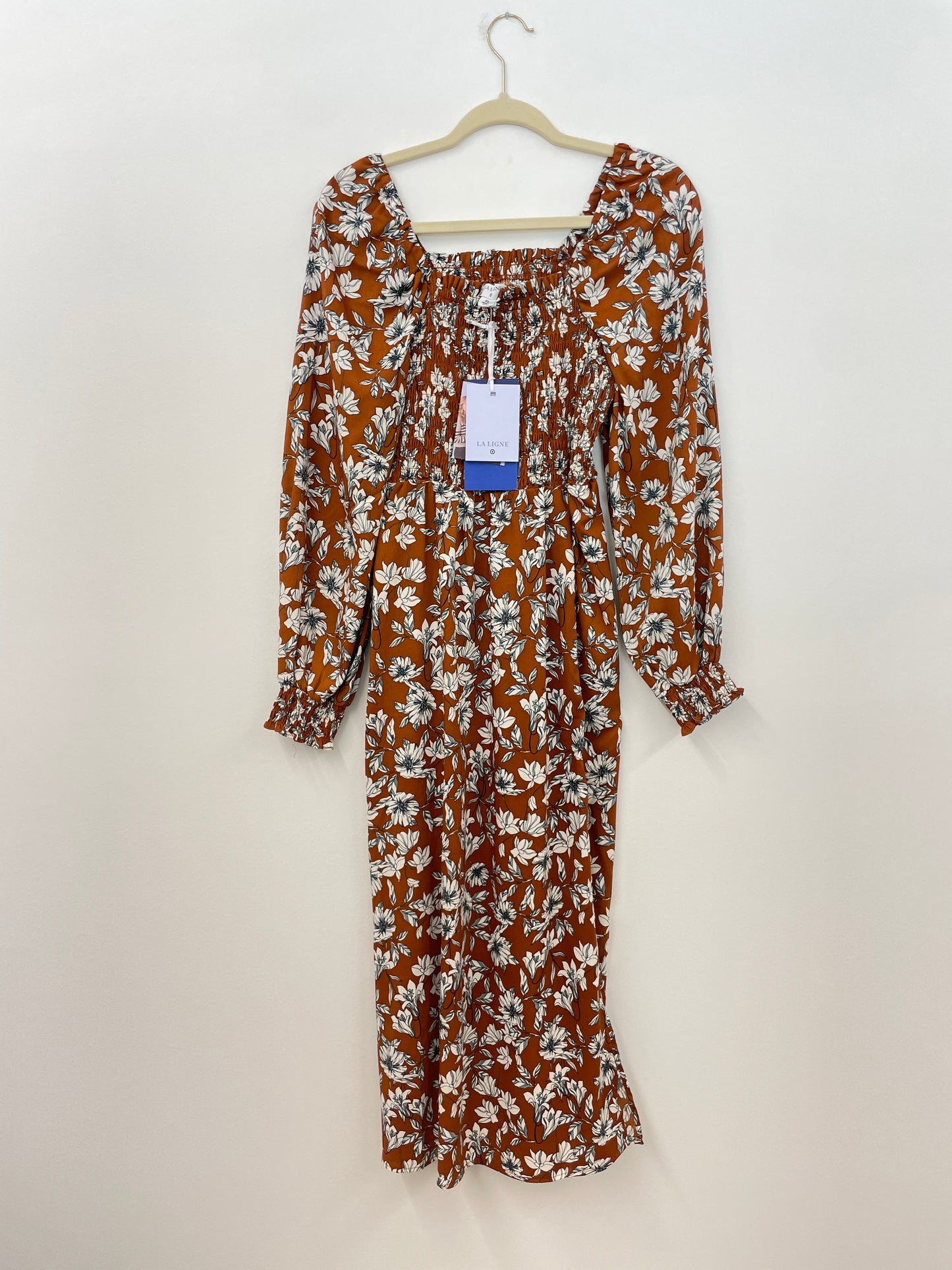 La Ligne long sleeve midi dress Size XS / NWT