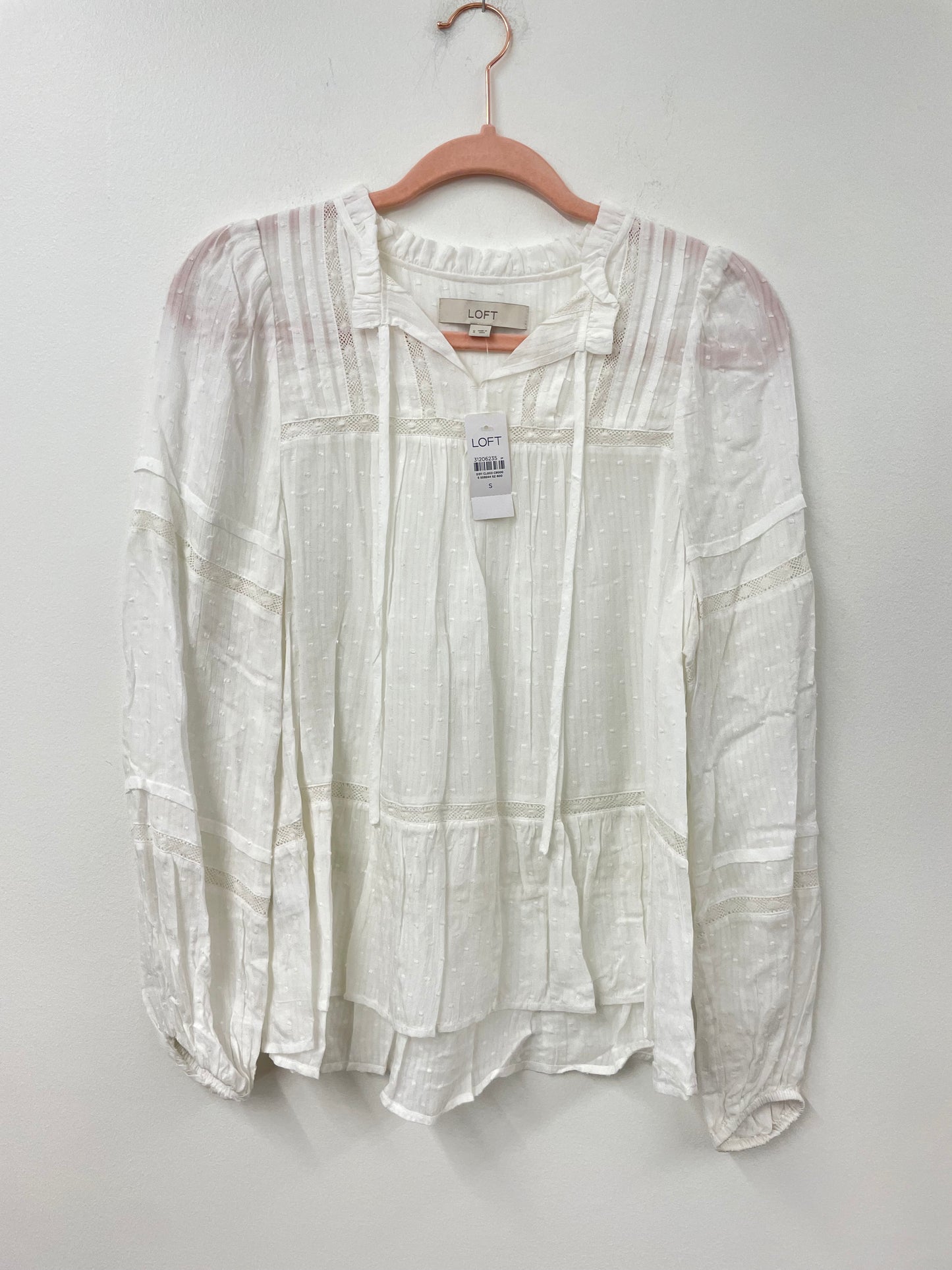 Loft long sleeve blouse Size S / NWT