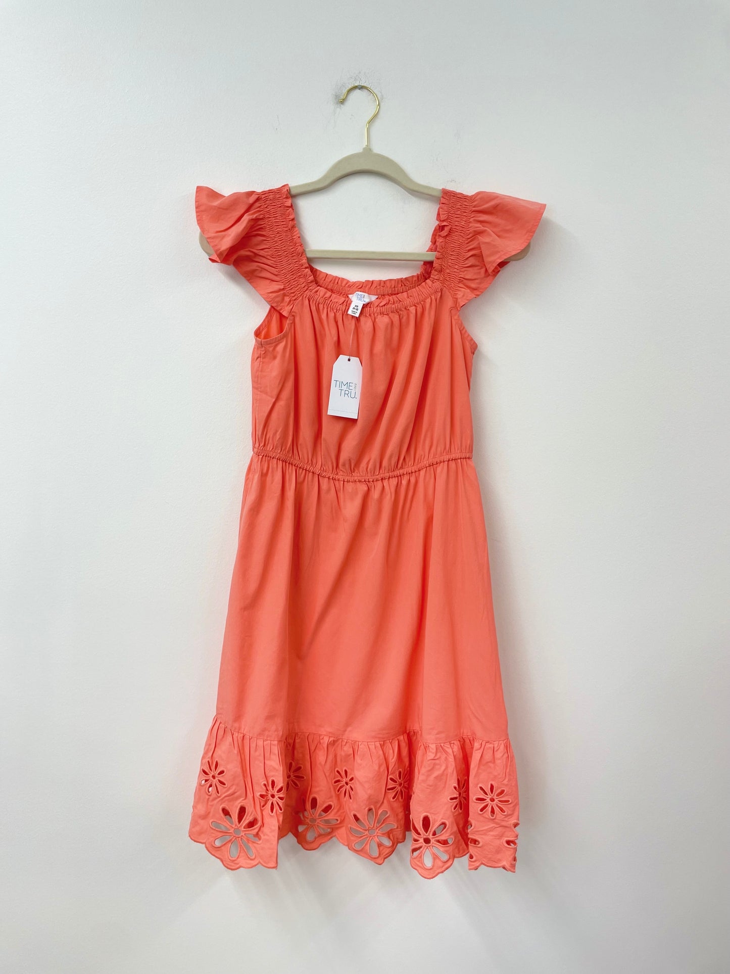 Time and Tru ruffle sleeve mini dress Size XS/ NWT