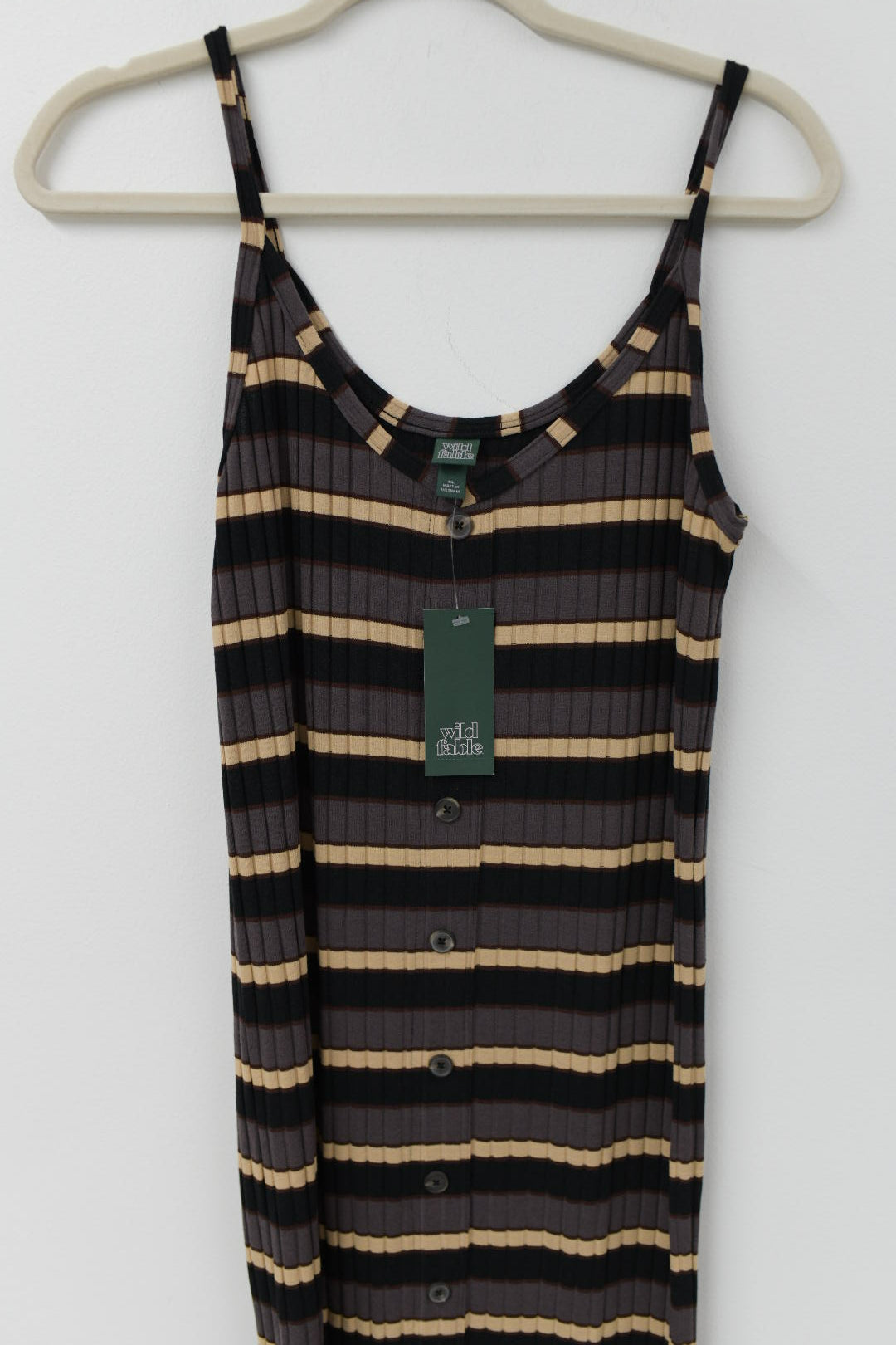 Wild Fable ribbed midi dress Size XL / NWT