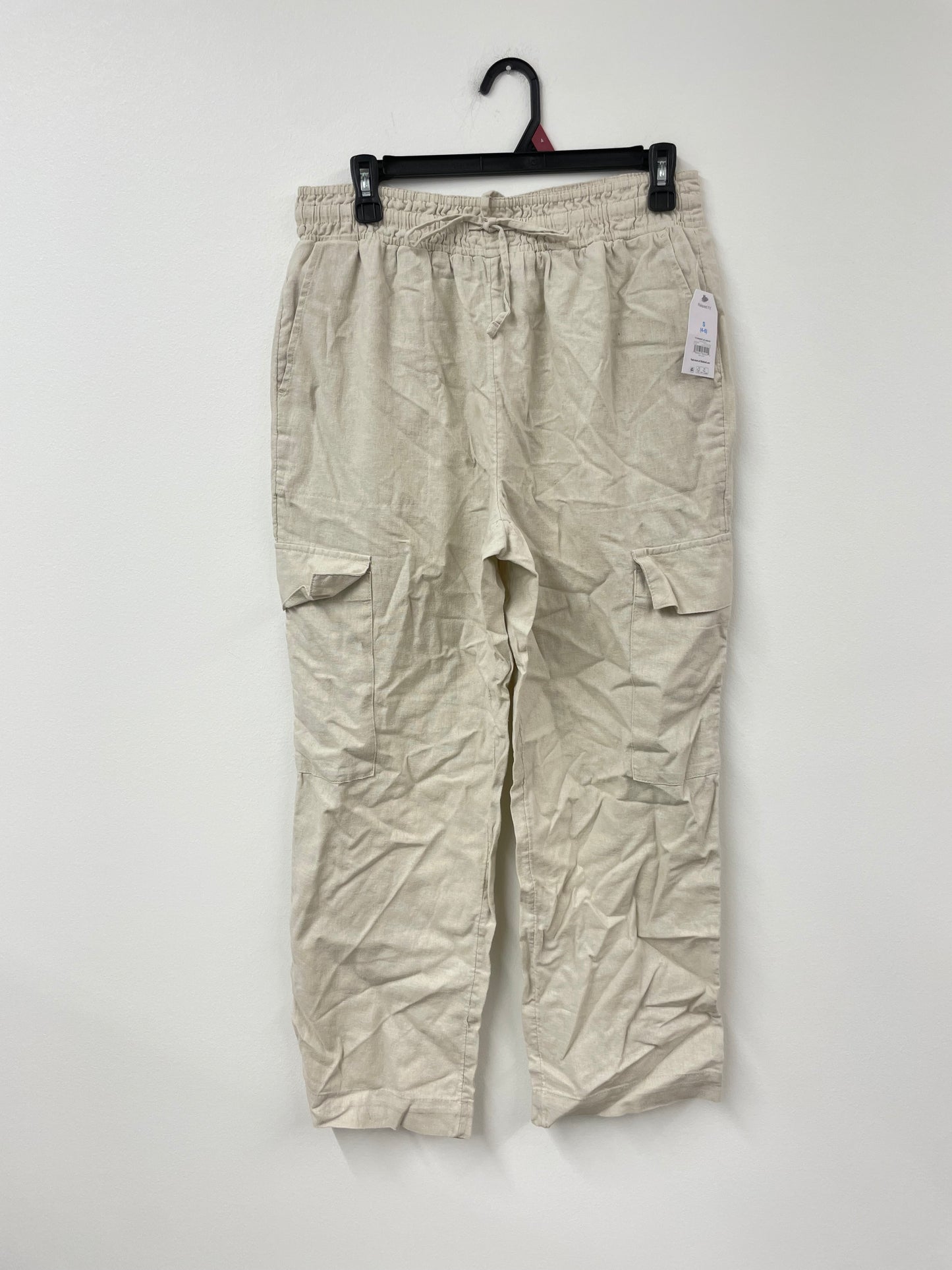 Time and Tru straight leg linen pants Size S/ NWT