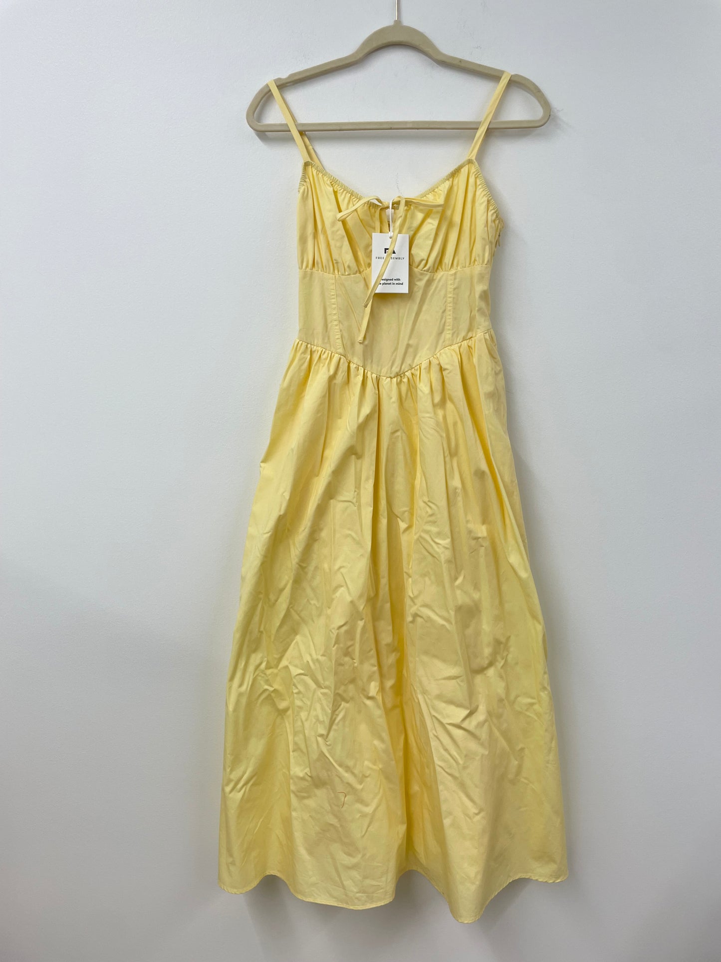 Free Assembly milkmaid midi dress Size S /NWT
