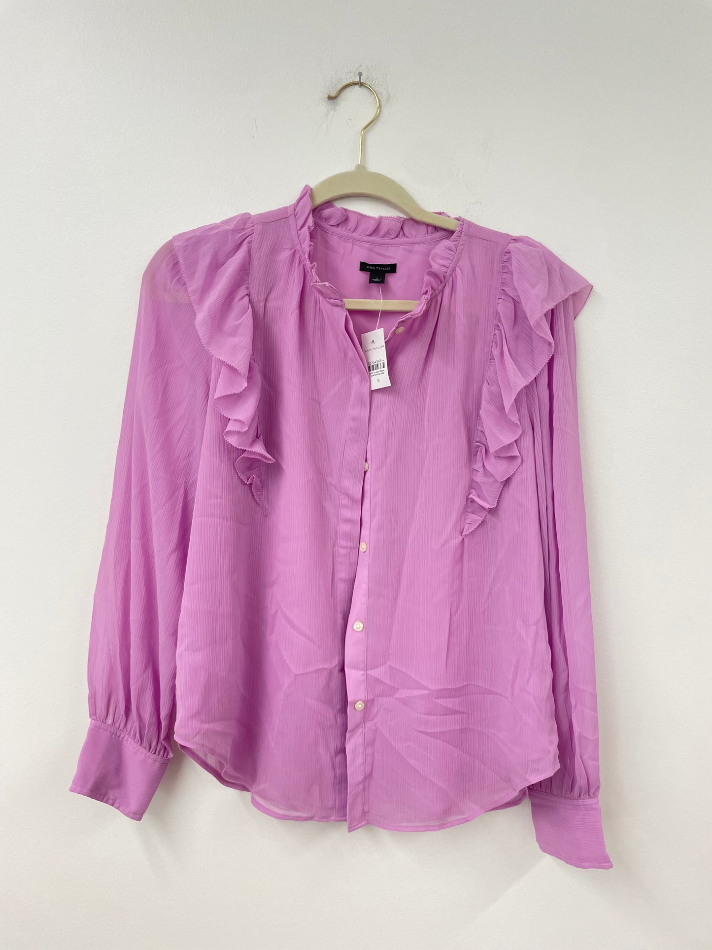 Ann Taylor long sleeve blouse Size S /NWT