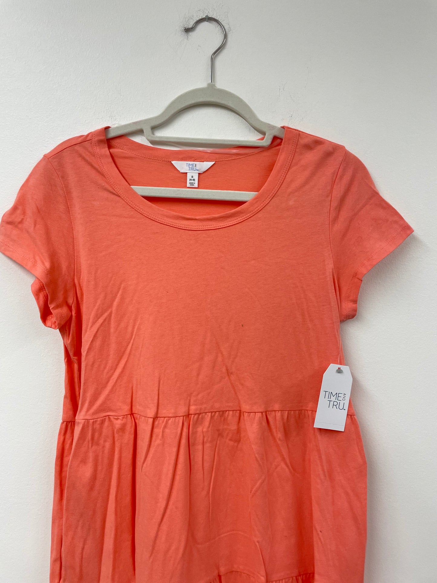 Time and Tru tiered knit dress Size S / NWT