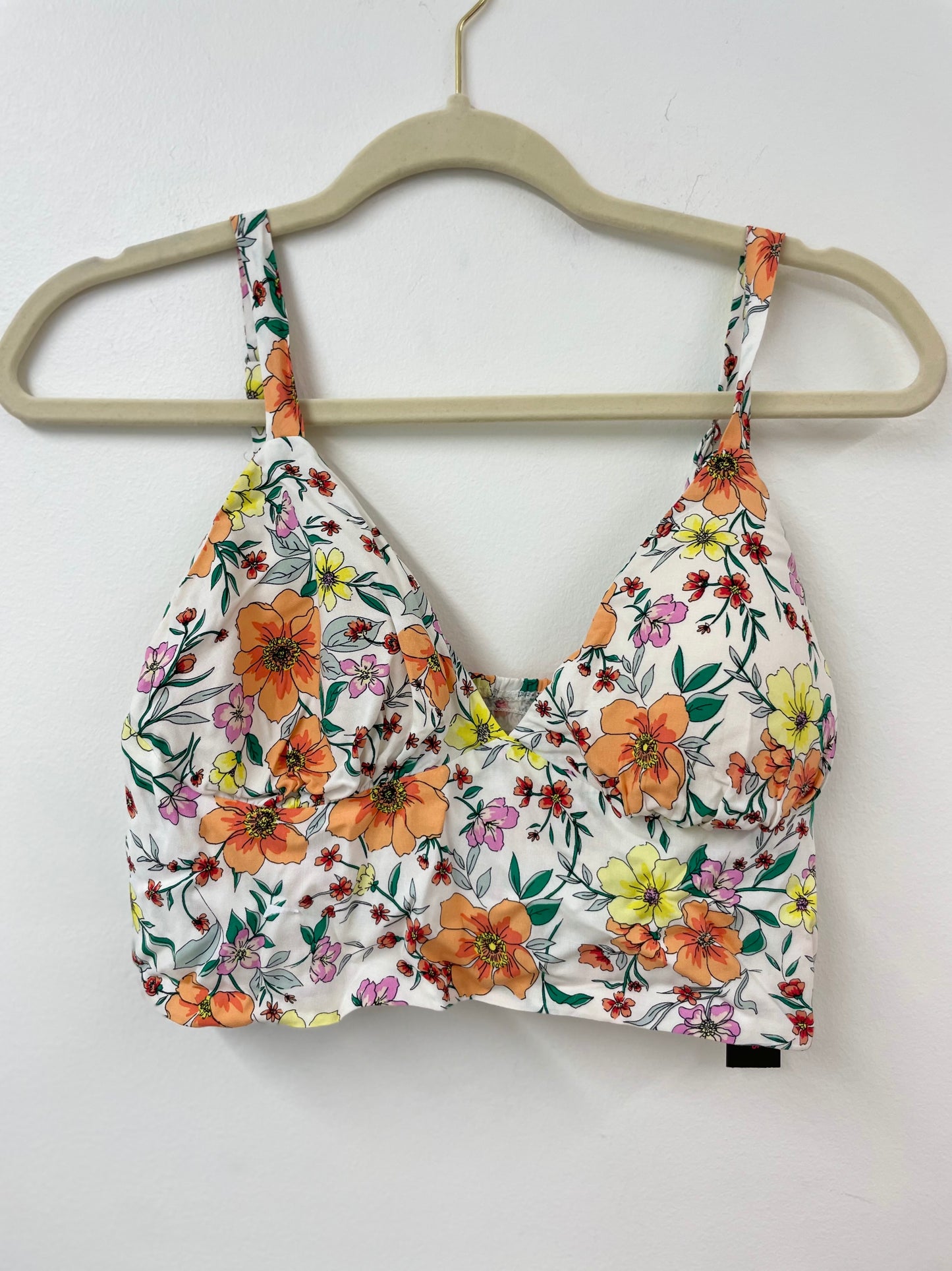 No Boundaries high waisted tie skirt/crop top set Size M / NWT