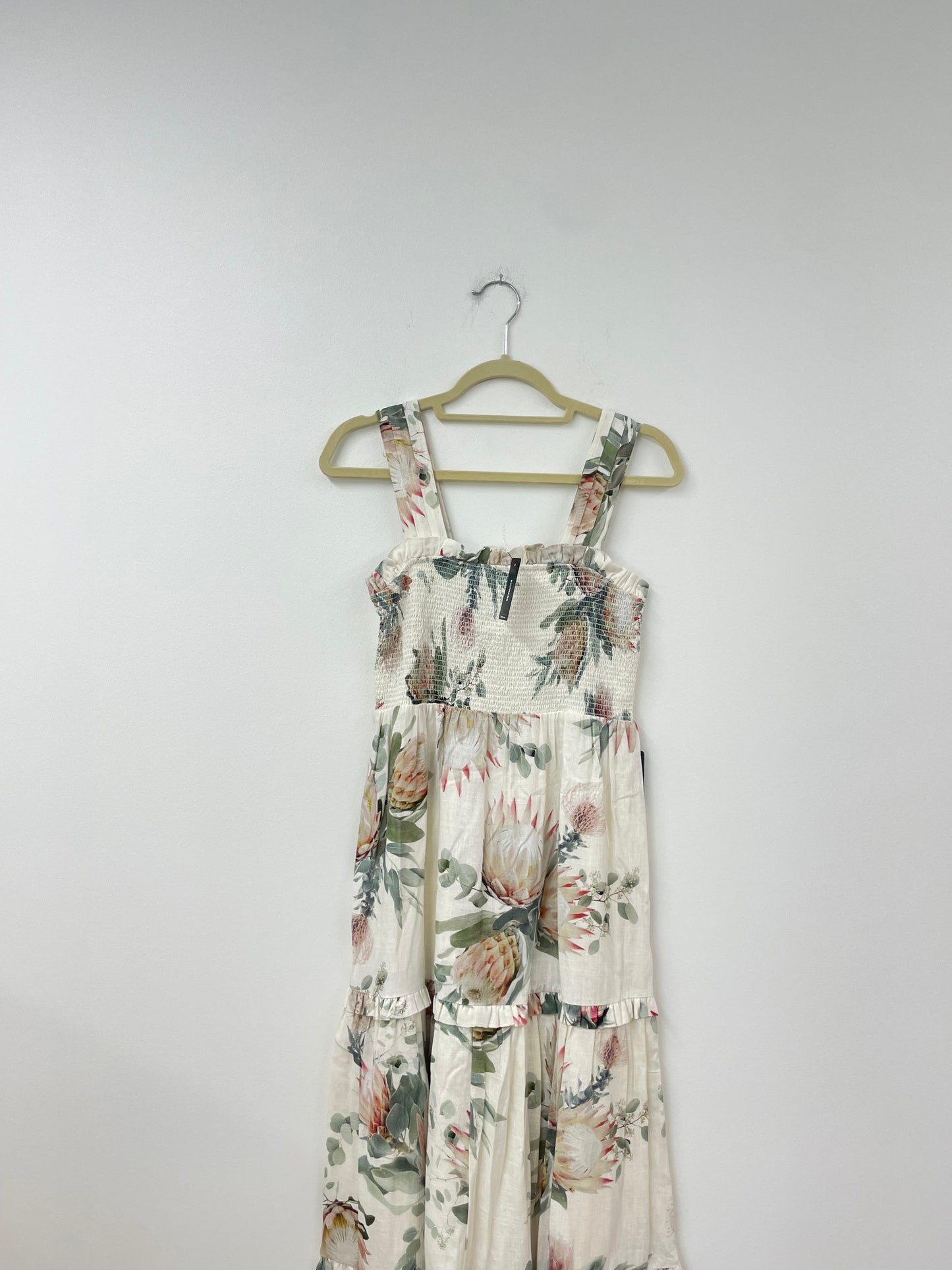 Express smocked maxi dress Size S / NWT