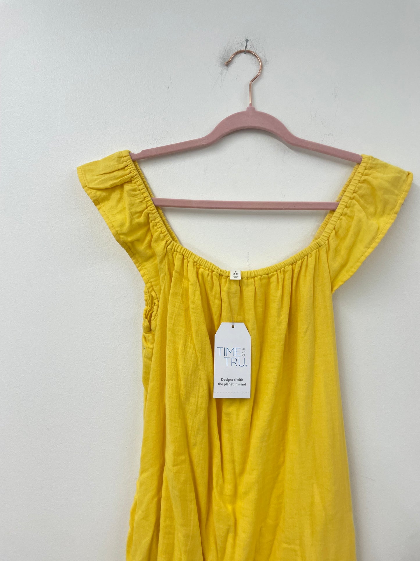 Time and Tru flutter sleeve mini dress Size S / NWT