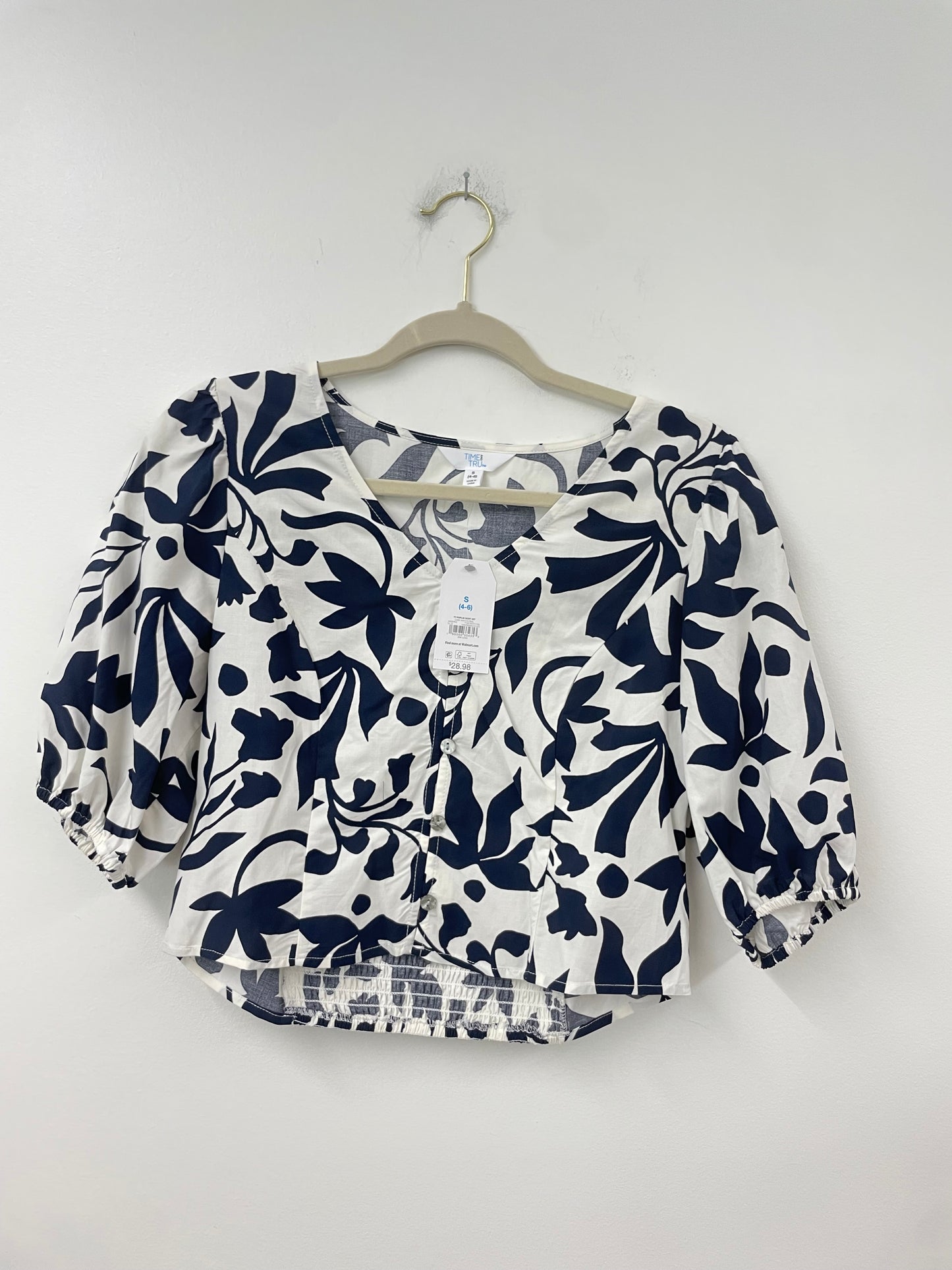 Time and Tru poplin skirt set Size S / NWT