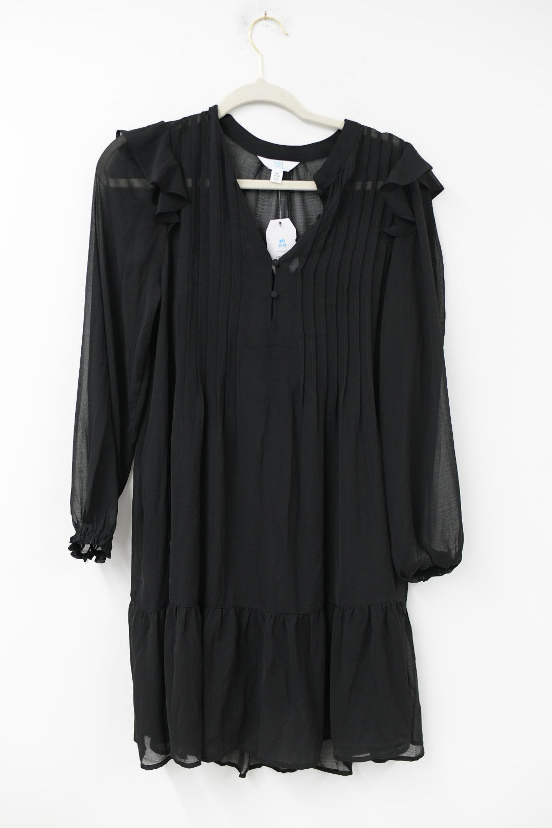 Time and Tru pintuck mini dress Size XS / NWT