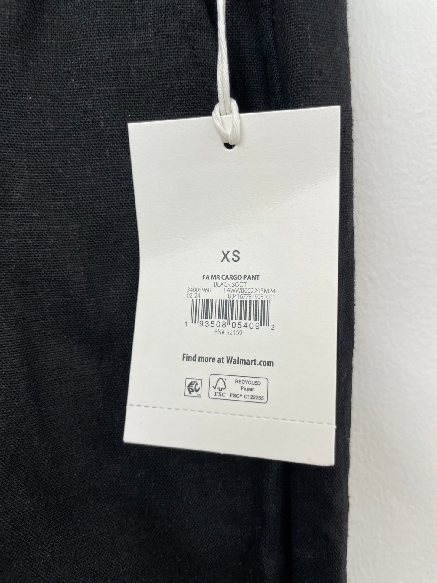 Free Assembly linen cargo pants Size XS / NWT