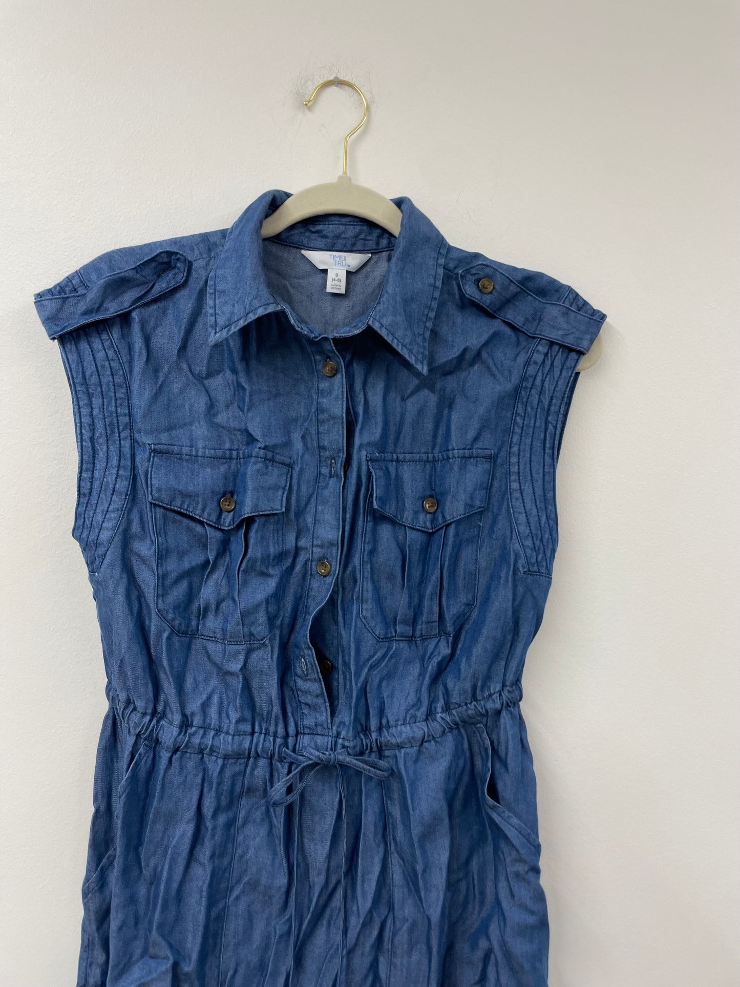 Time and Tru sleeveless mini dress Size S / EUC