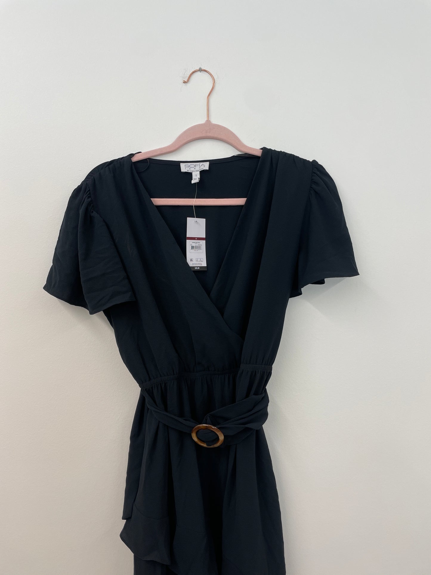 Sofia flutter sleeve midi dress Size S / NWT