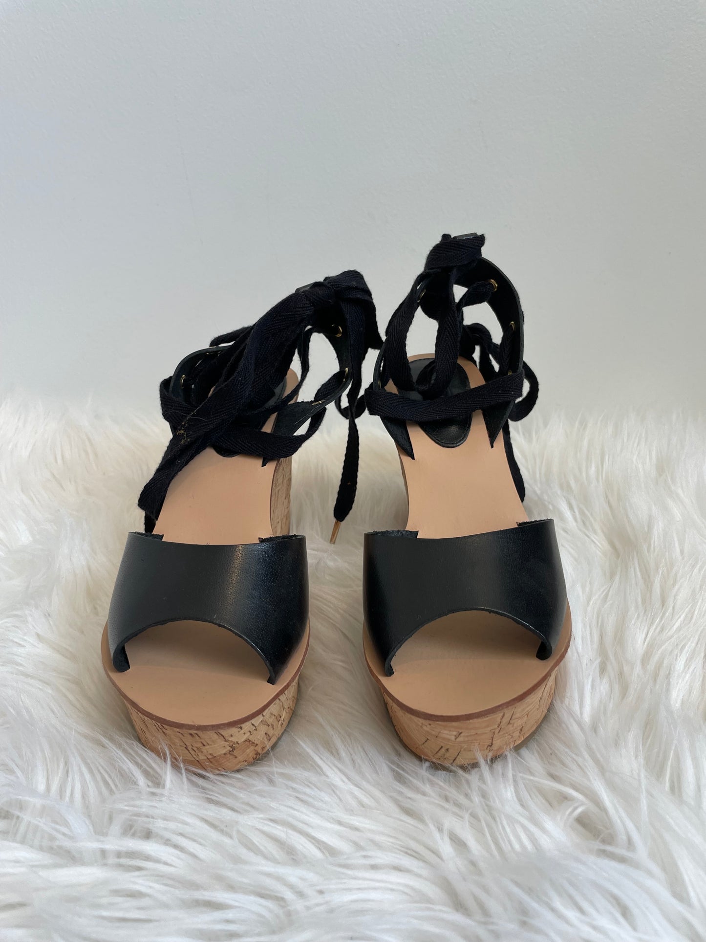 TopShop cork wedges Size 8.5