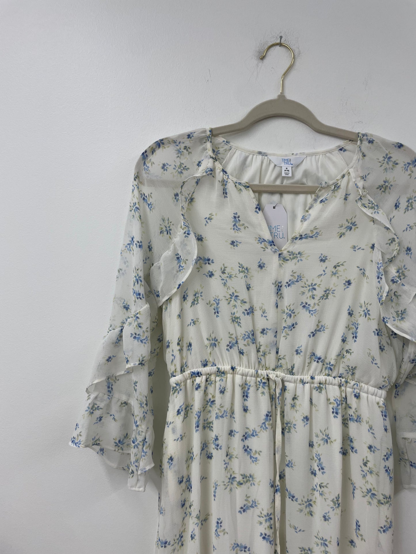 Time and Tru long sleeve midi dress Size S / NWT