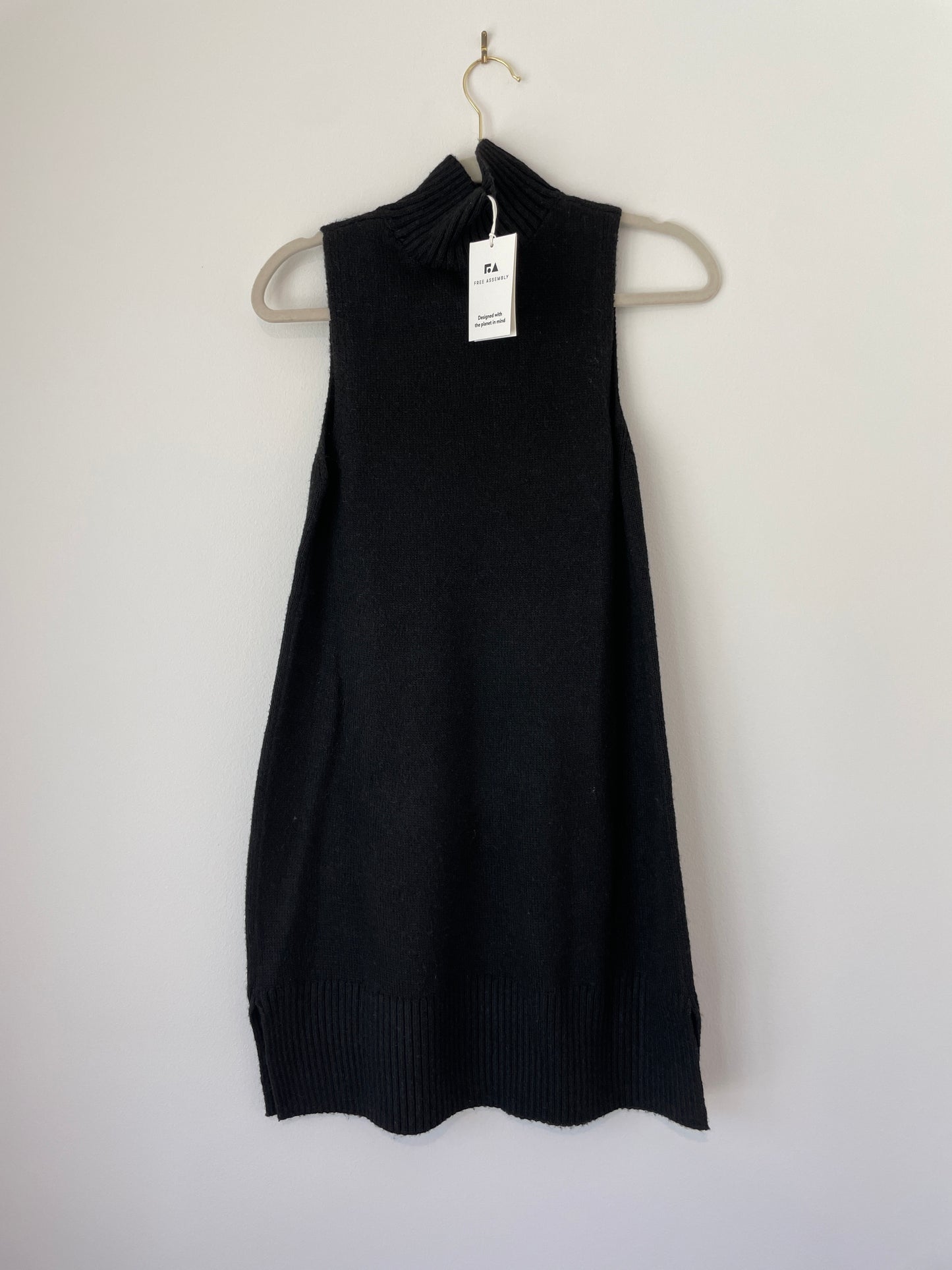 Free Assembly Turtleneck mini dress Size S \ NWT