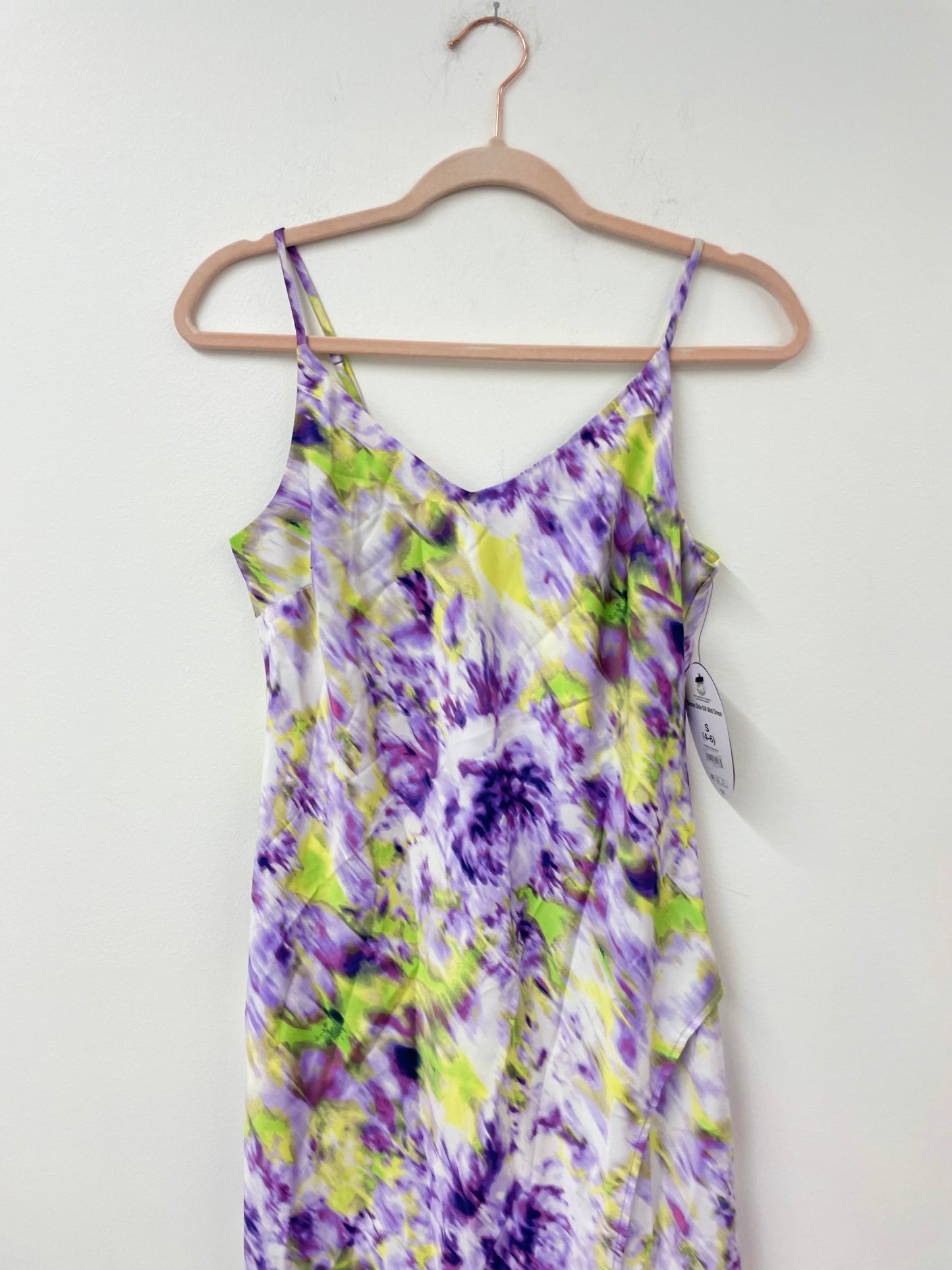 Scoop side slit midi dress Size S /NWT