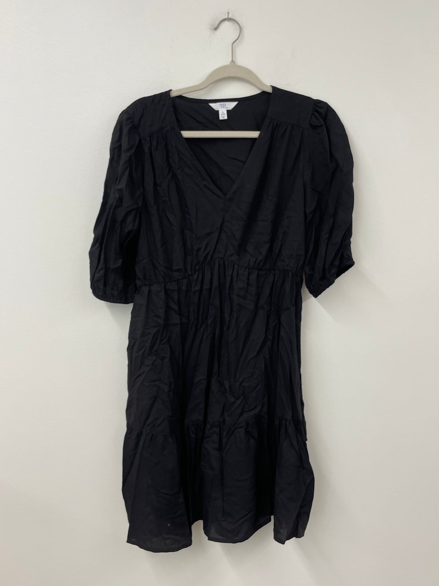 Time and Tru puffed sleeve v-neck mini dress Size S / EUC