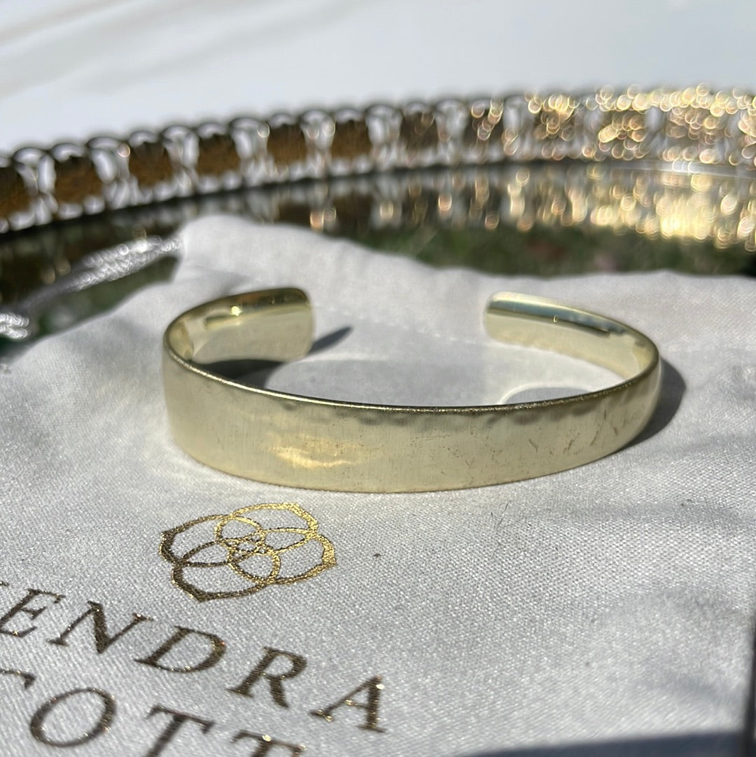 Kendra Scott gold cuff
