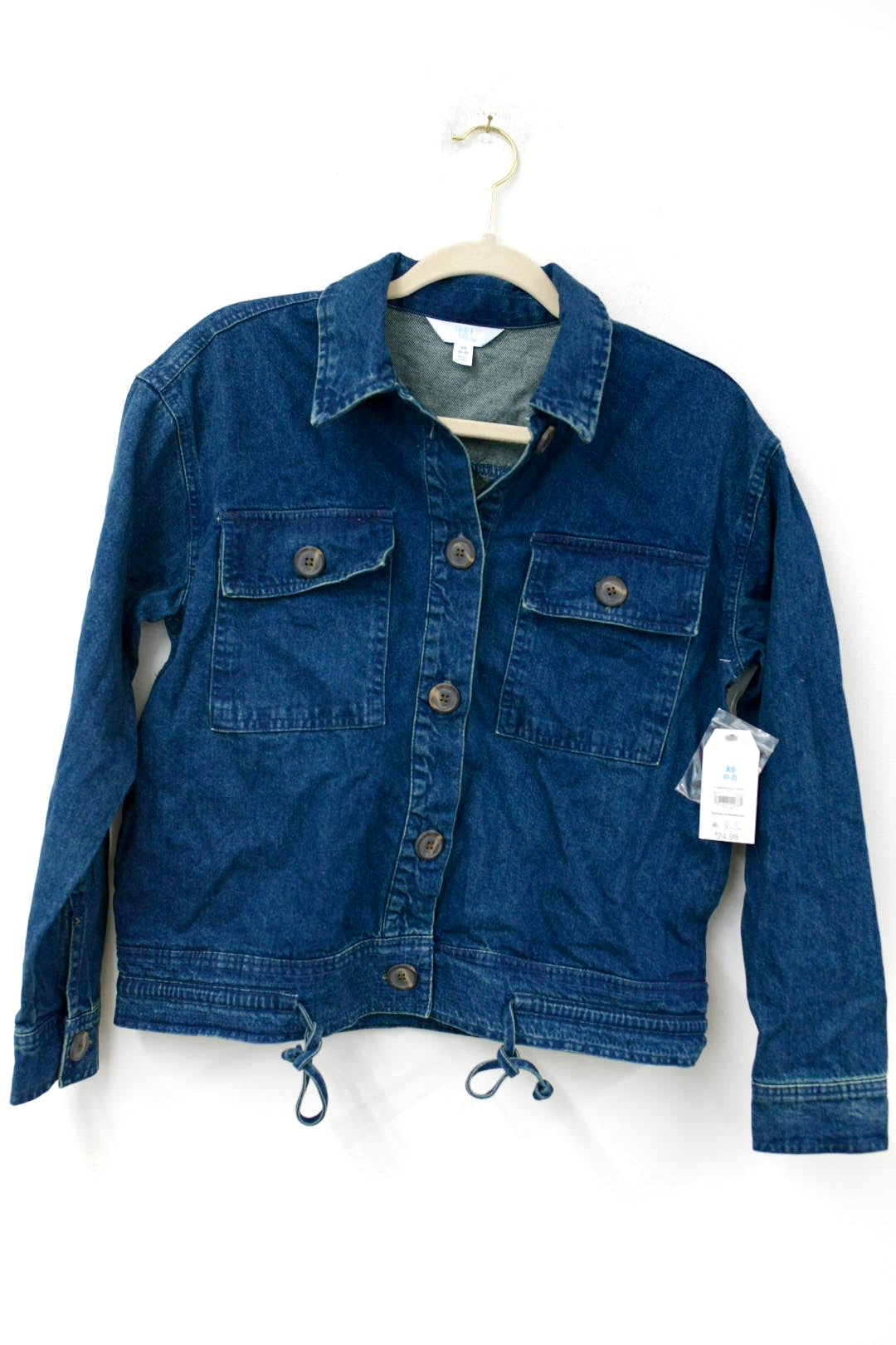 Time and Tru cropped utility jacket Size XS / NWT