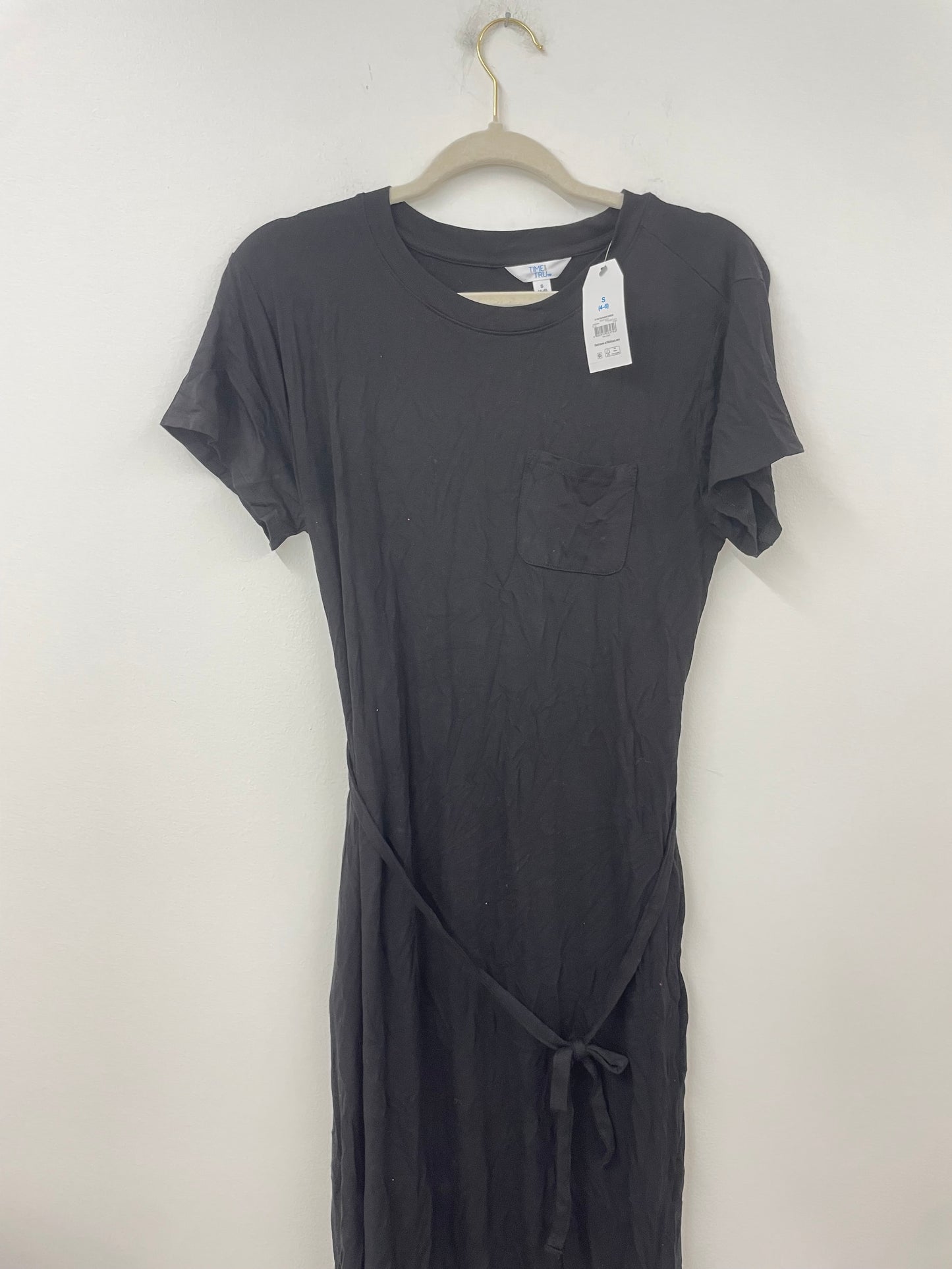 Time and Tru tie waist midi dress Size S / NWT