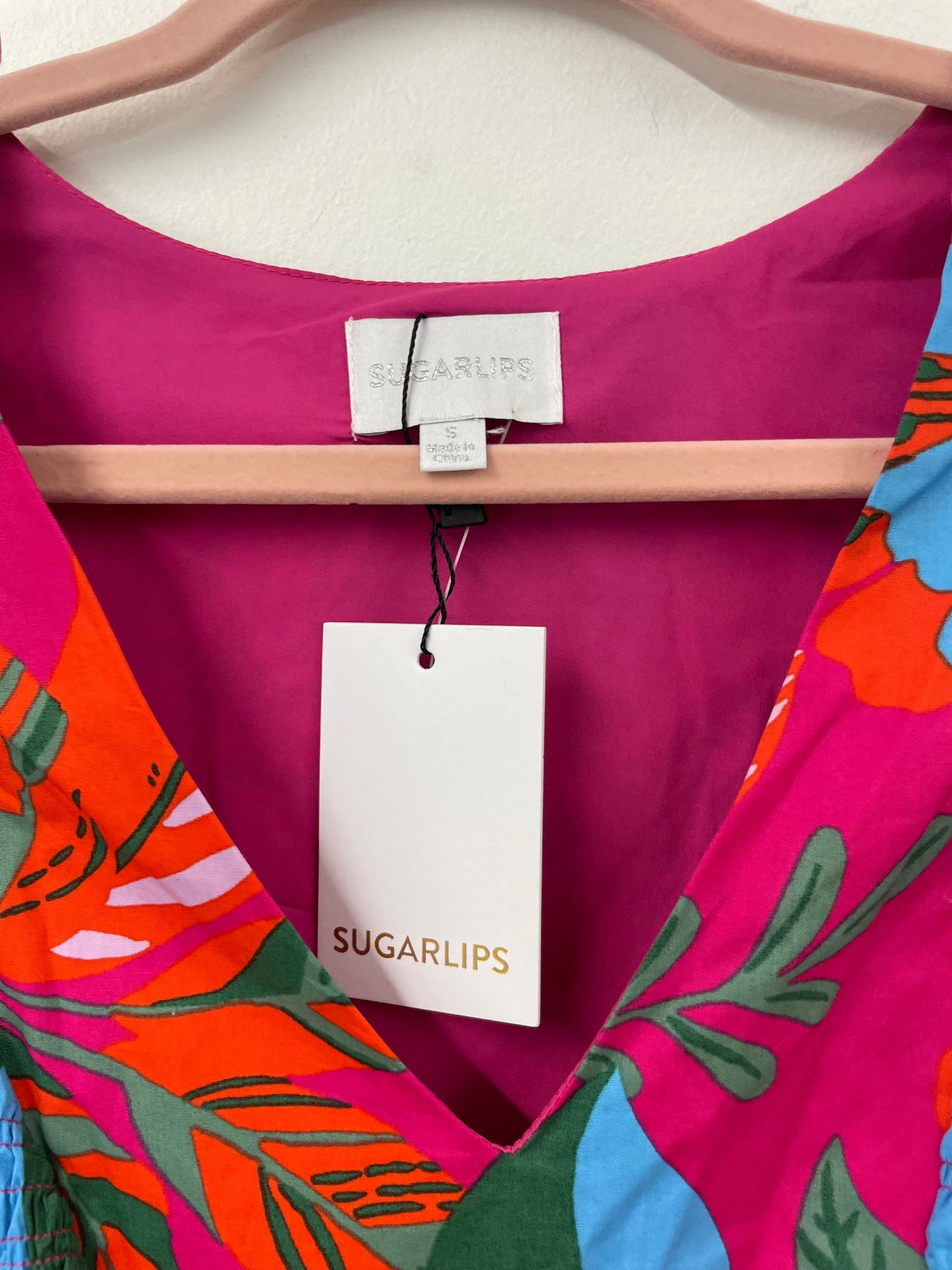 Sugar Lips flutter sleeve maxi dress Size S / NWT