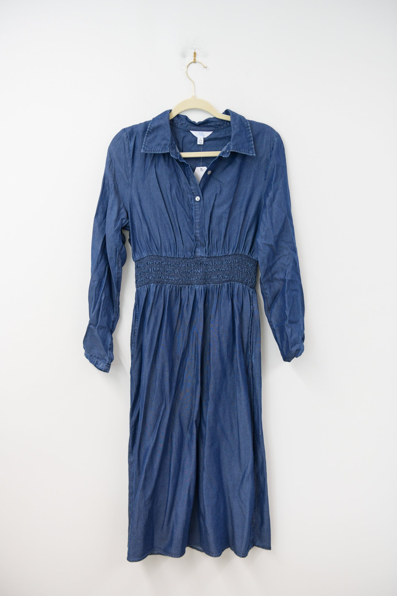 Time and Tru midi shirt dress Size S / NWT