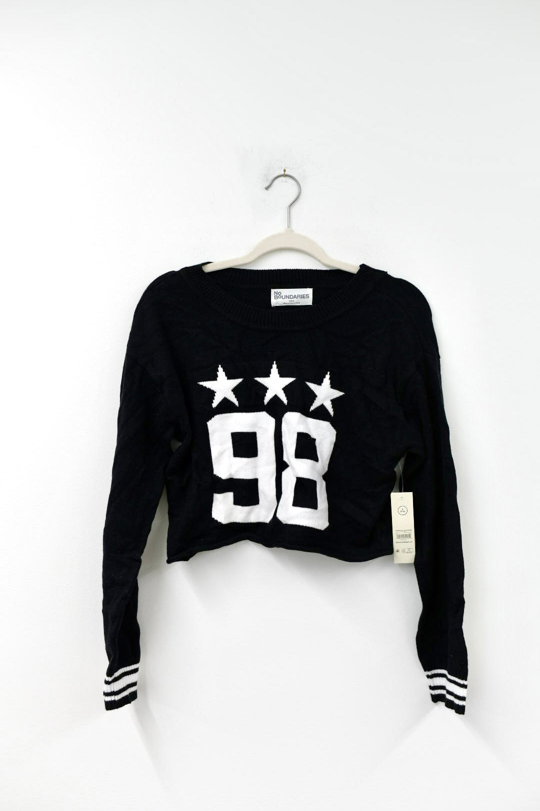 No Boundaries crop sweater Size S / NWT