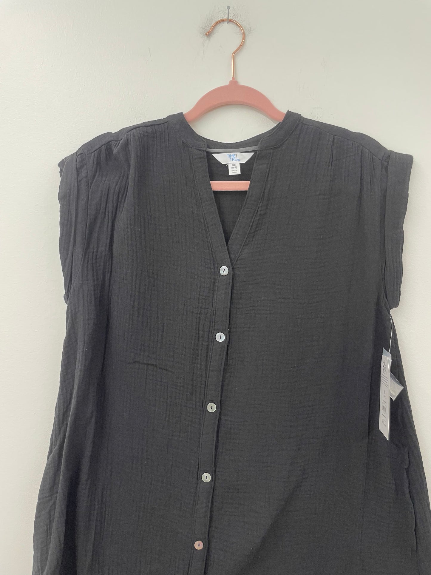 Time and Tru cotton mini dress Size XS / NWT