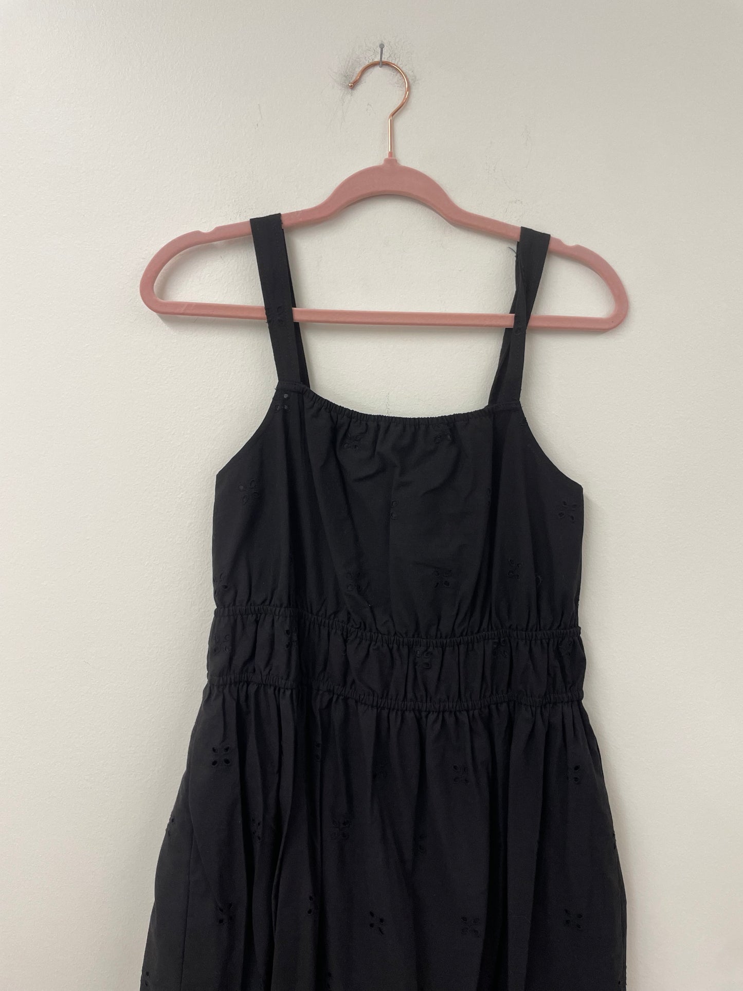 Time and Tru eyelet tie back midi dress Size S / NWT