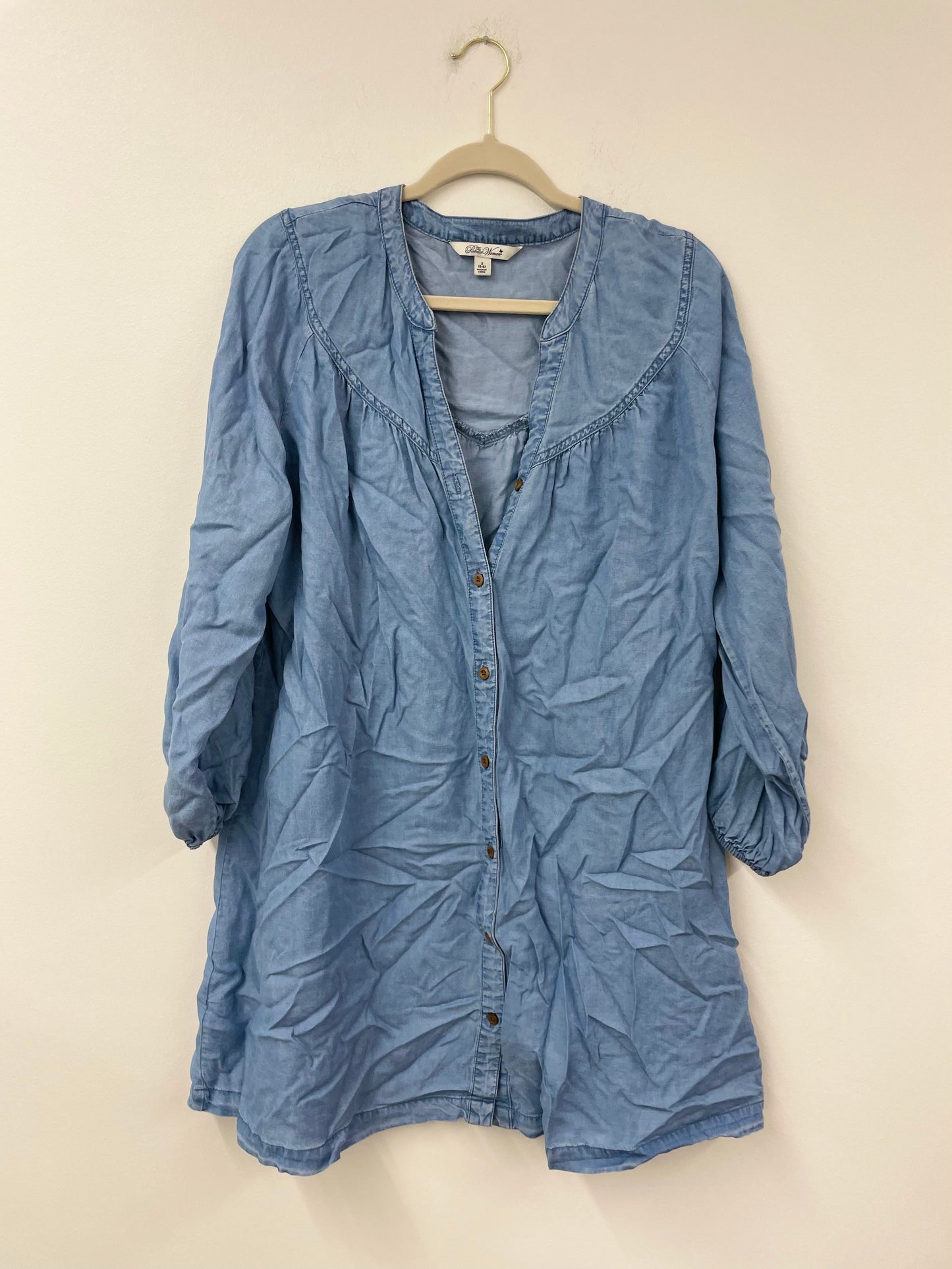 Pioneer Woman long sleeve mini dress Size S /EUC