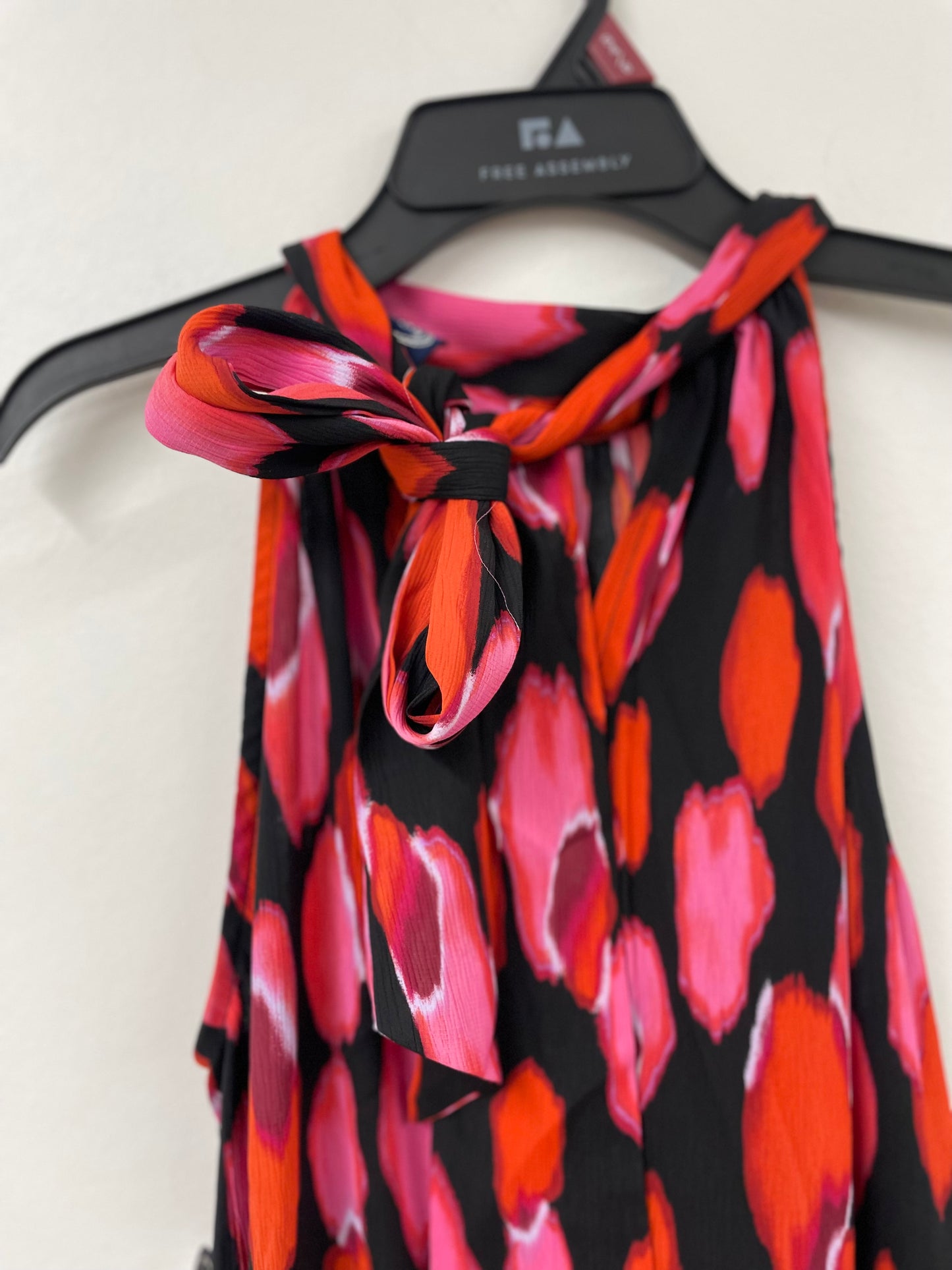 Scoop halter tier mini dress Size S / NWT