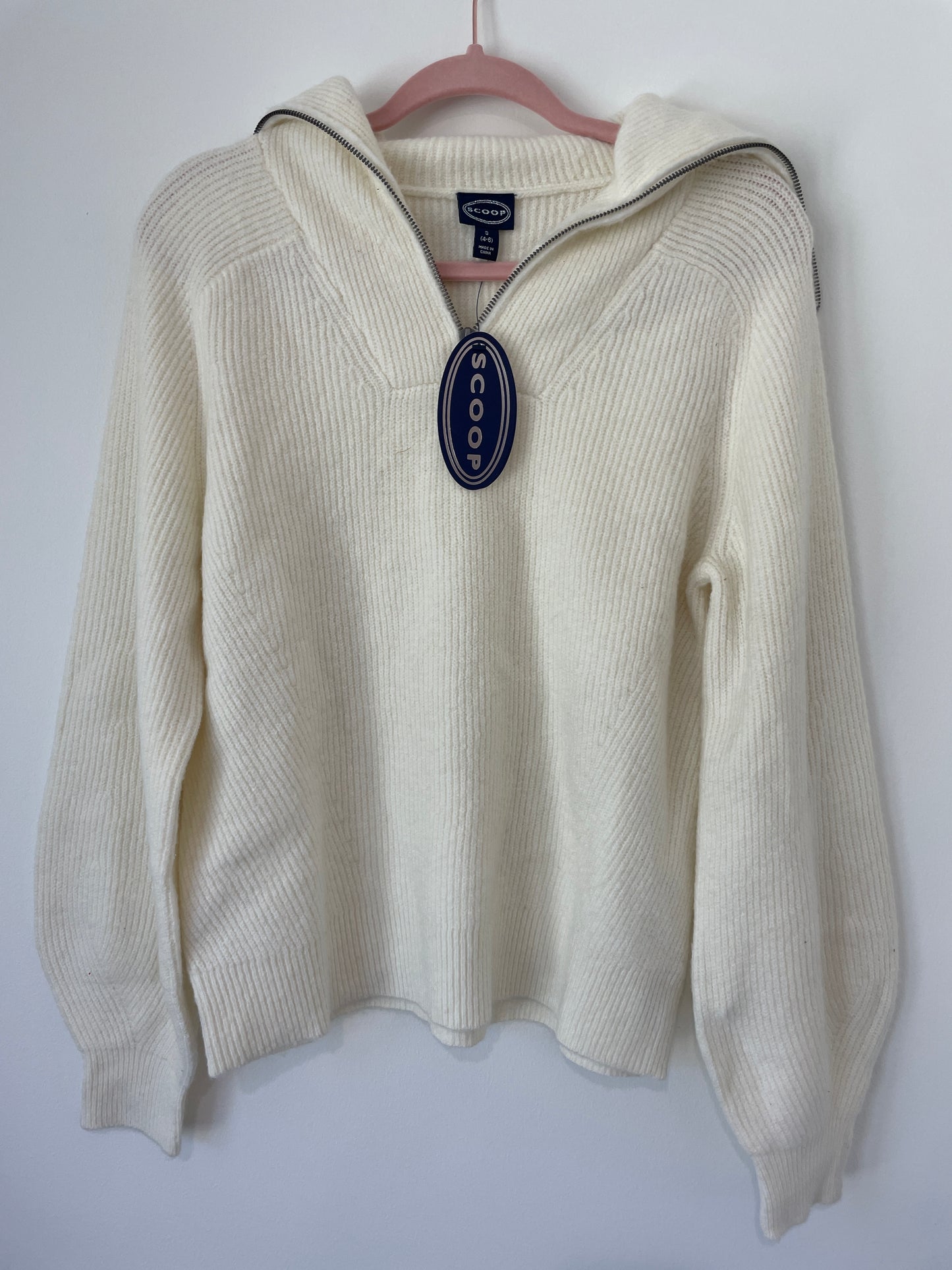 Scoop sweater Size S / NWT