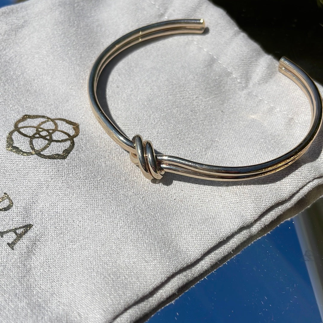 Kendra Scott gold knot cuff