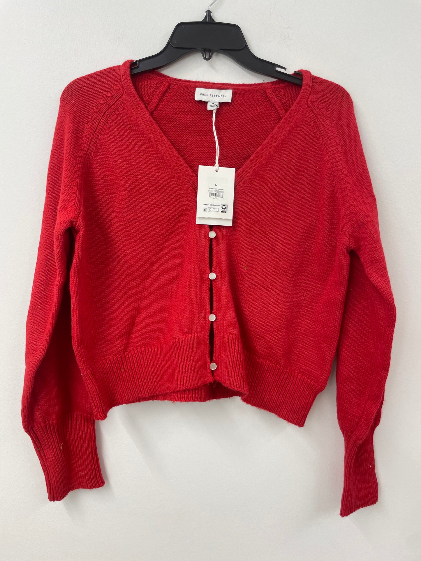 Free Assembly v-neck cardigan Size M / NWT