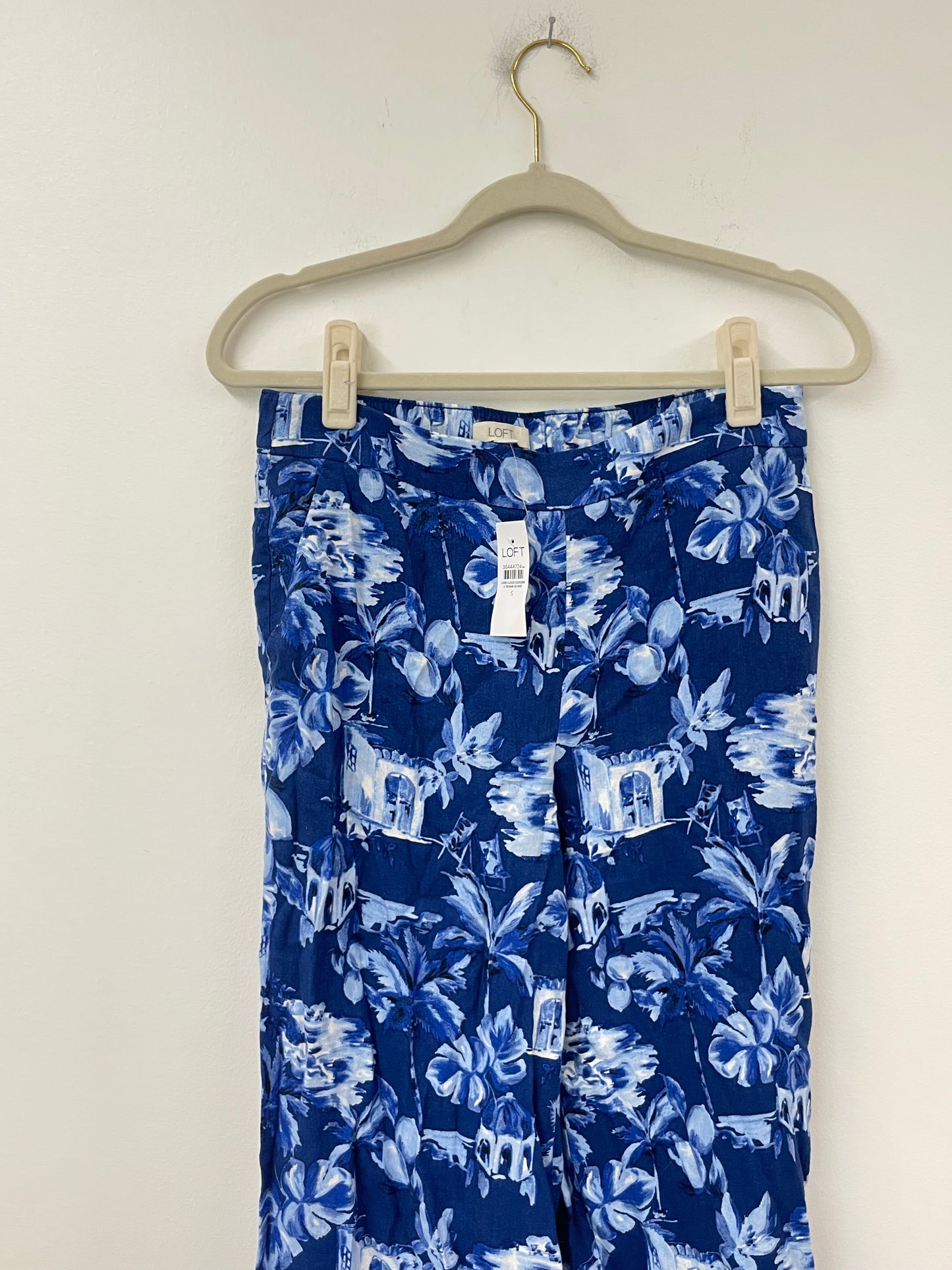 Loft pull on wide leg pants Size S / NWT