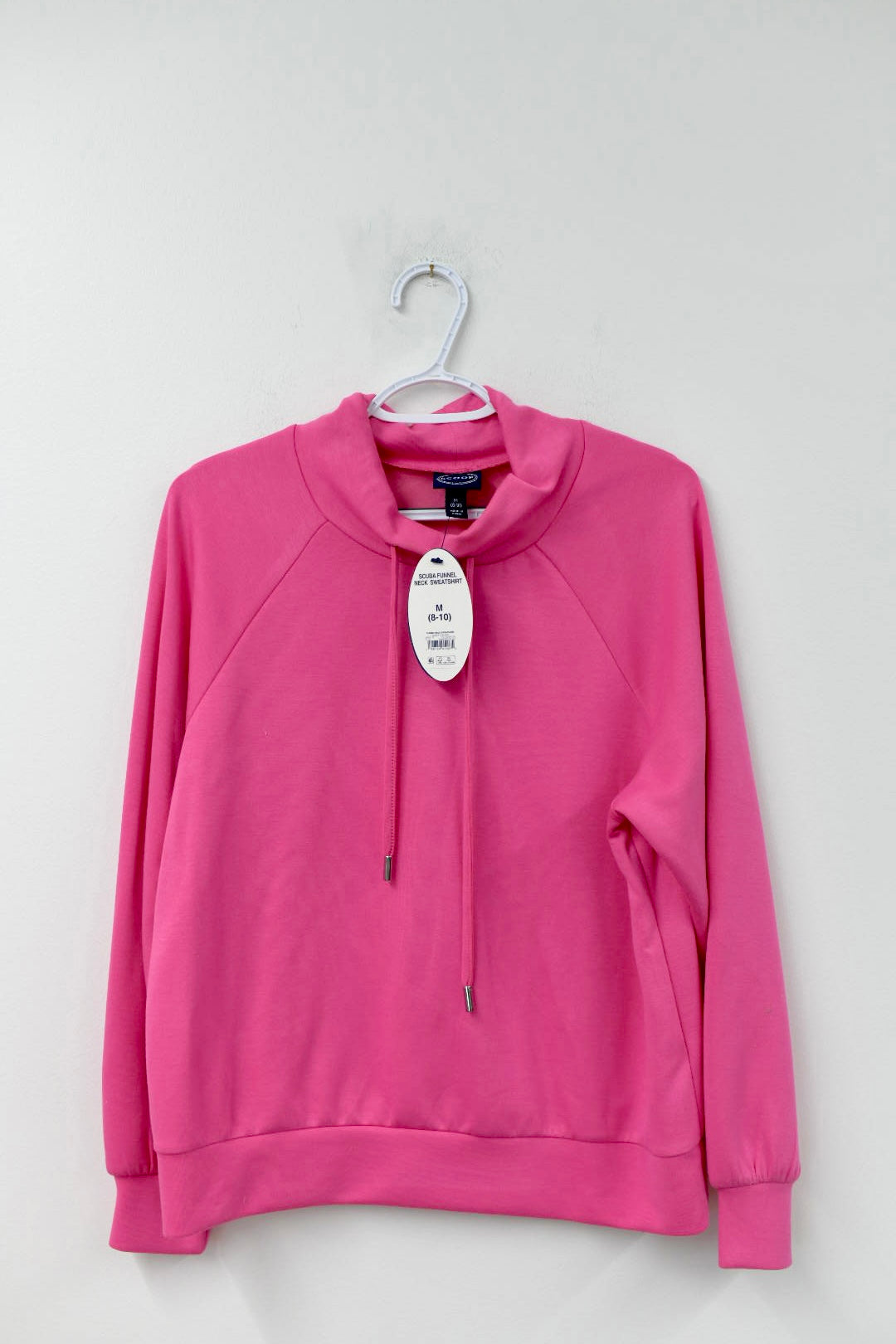 Scoop scuba funnel neck sweatshirt Size M / NWT